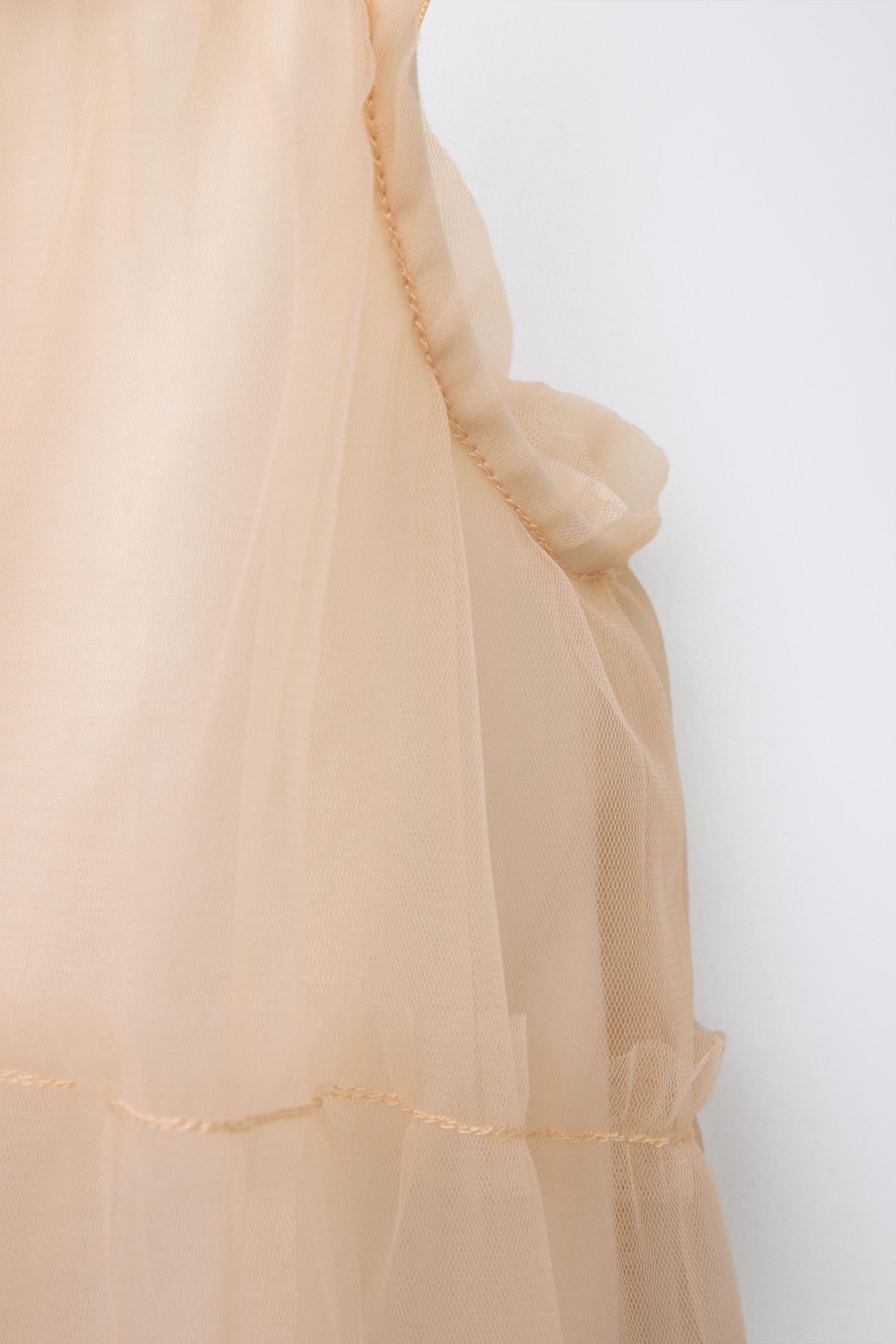 TULLE DRESS WITH BOWS