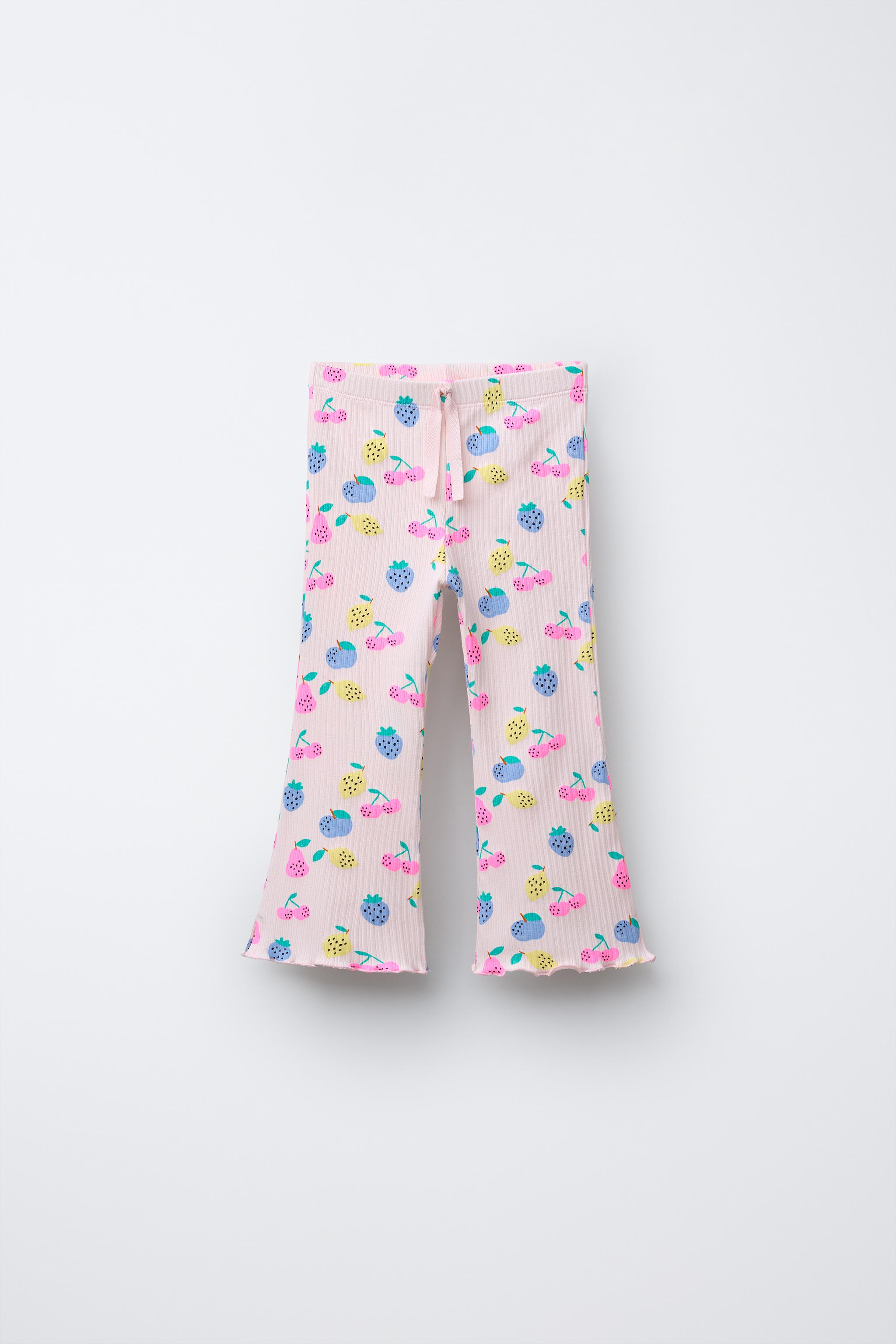LEGGING FLARE CÔTELÉ IMPRIMÉ