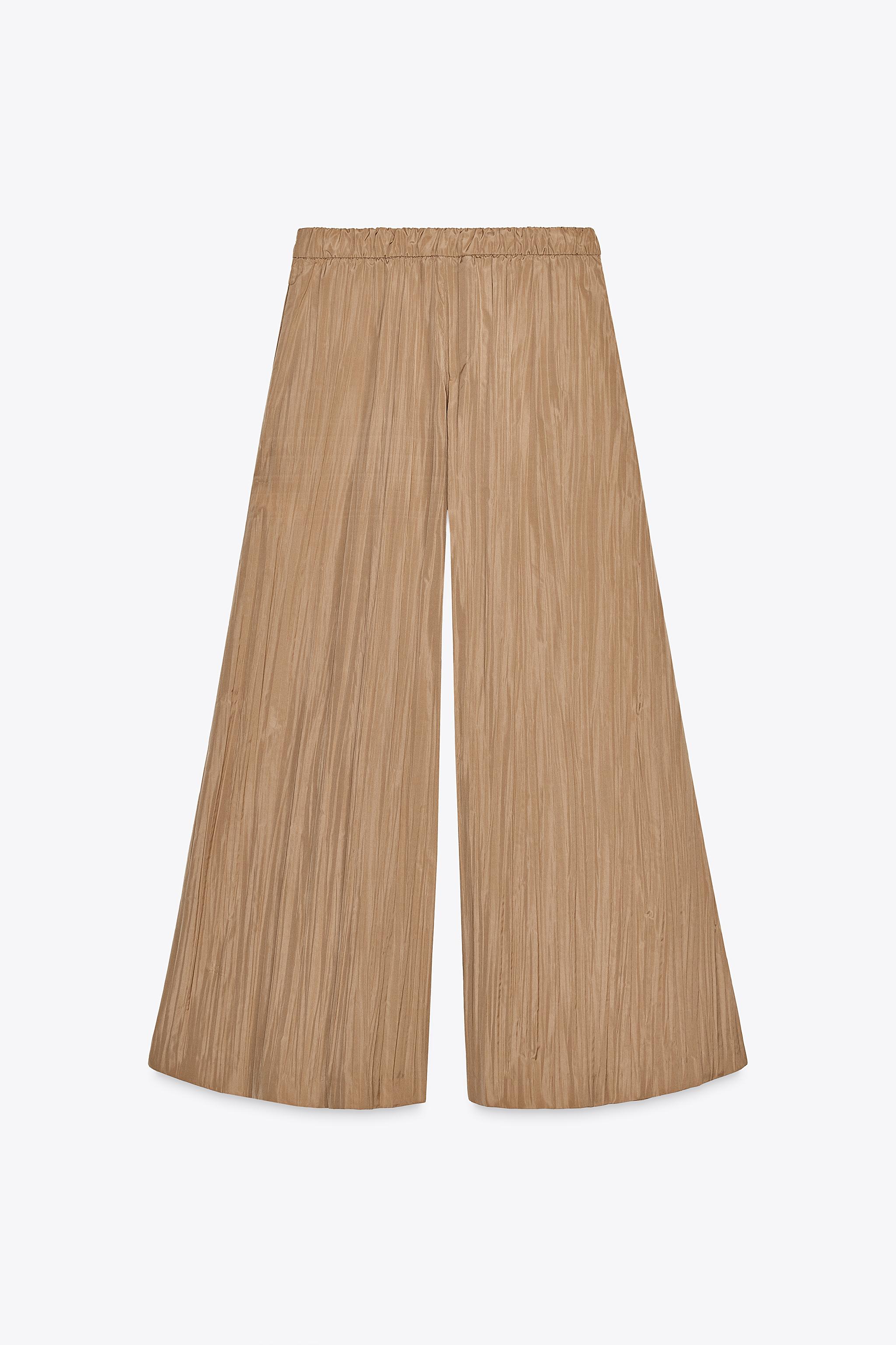 ZW COLLECTION PLEATED PALAZZO PANTS