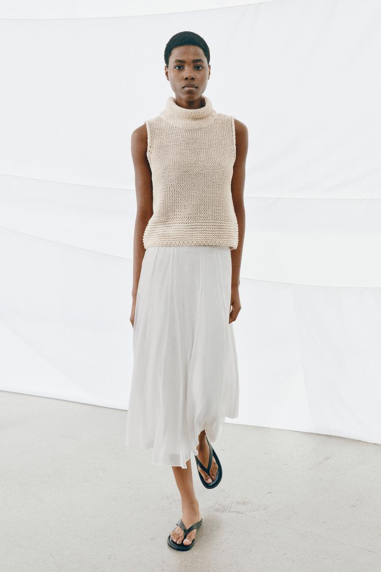 CHUNKY KNIT TOP - Zara product image