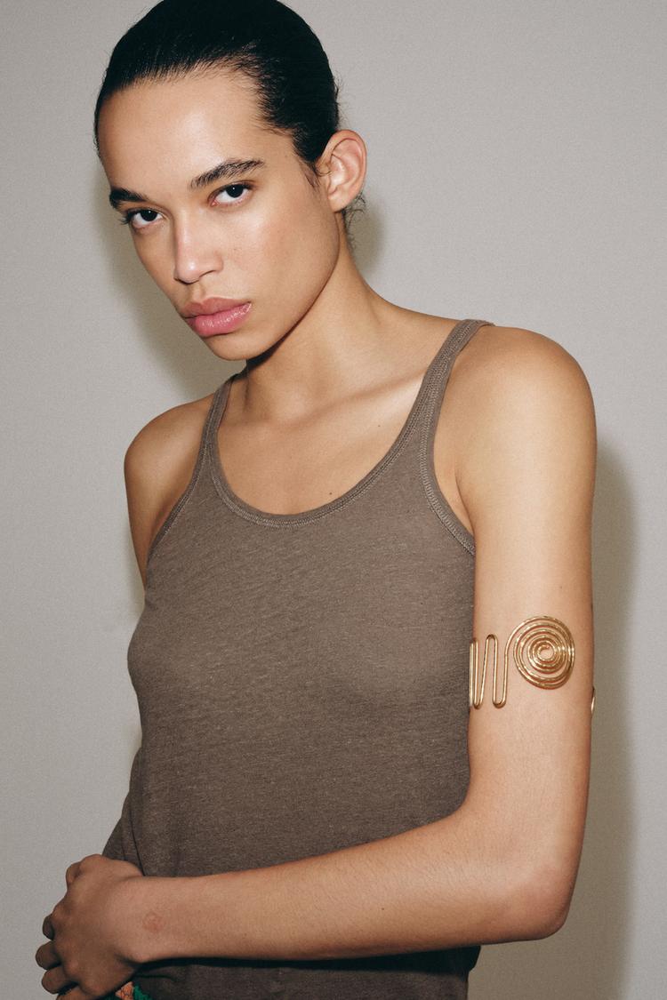 SPIRAL ARM CUFF BRACELET - Zara product image