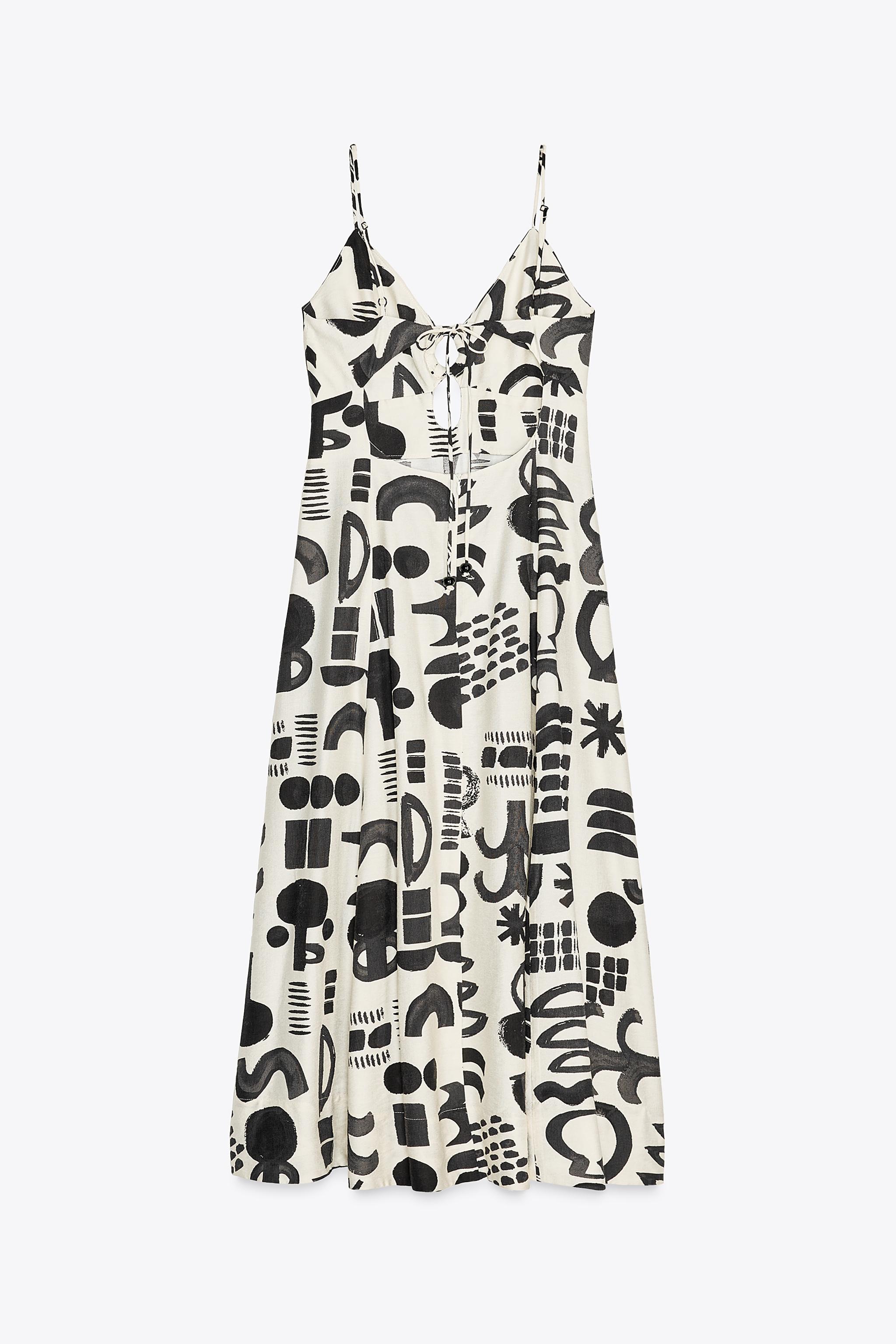 ROBE AJOURÉE IMPRIMÉE