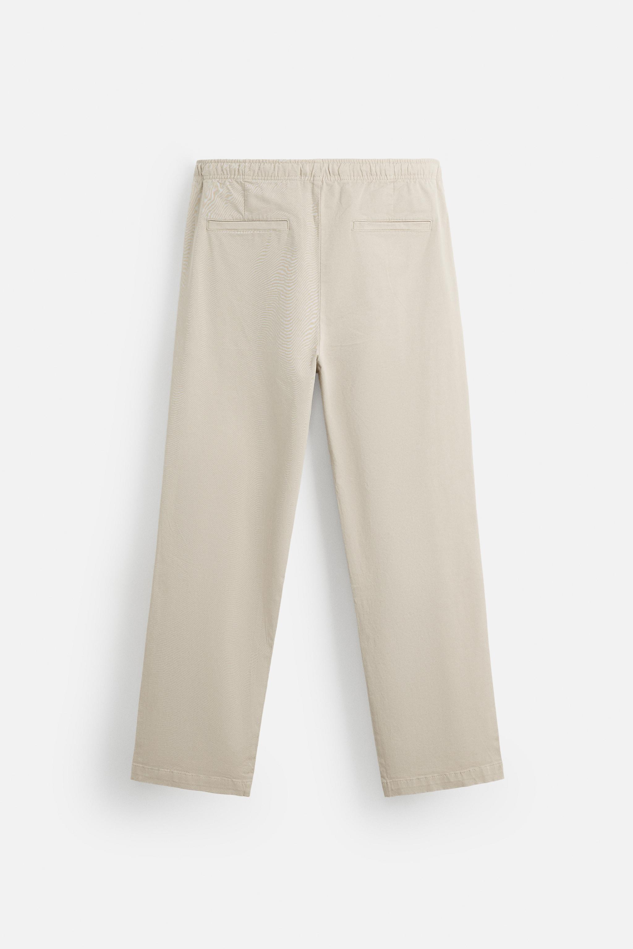 PANTALON REGULAR FIT AVEC TAILLE JOGGING