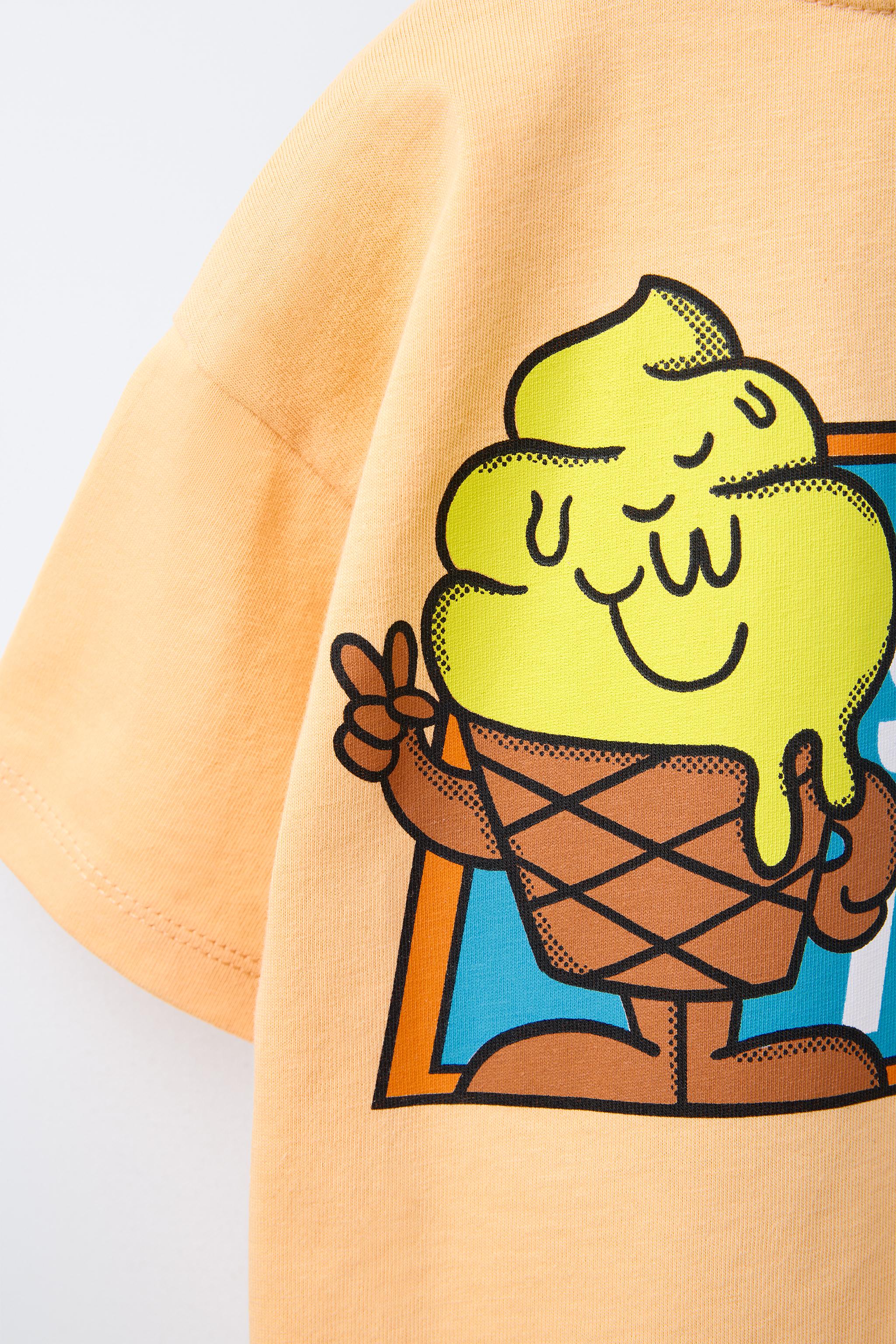 T-SHIRT IMPRIMÉ GLACE
