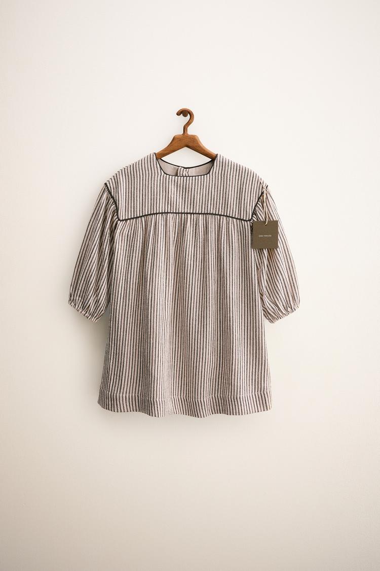 ZARA TIMELESS - STRIPED PRINT DRESS