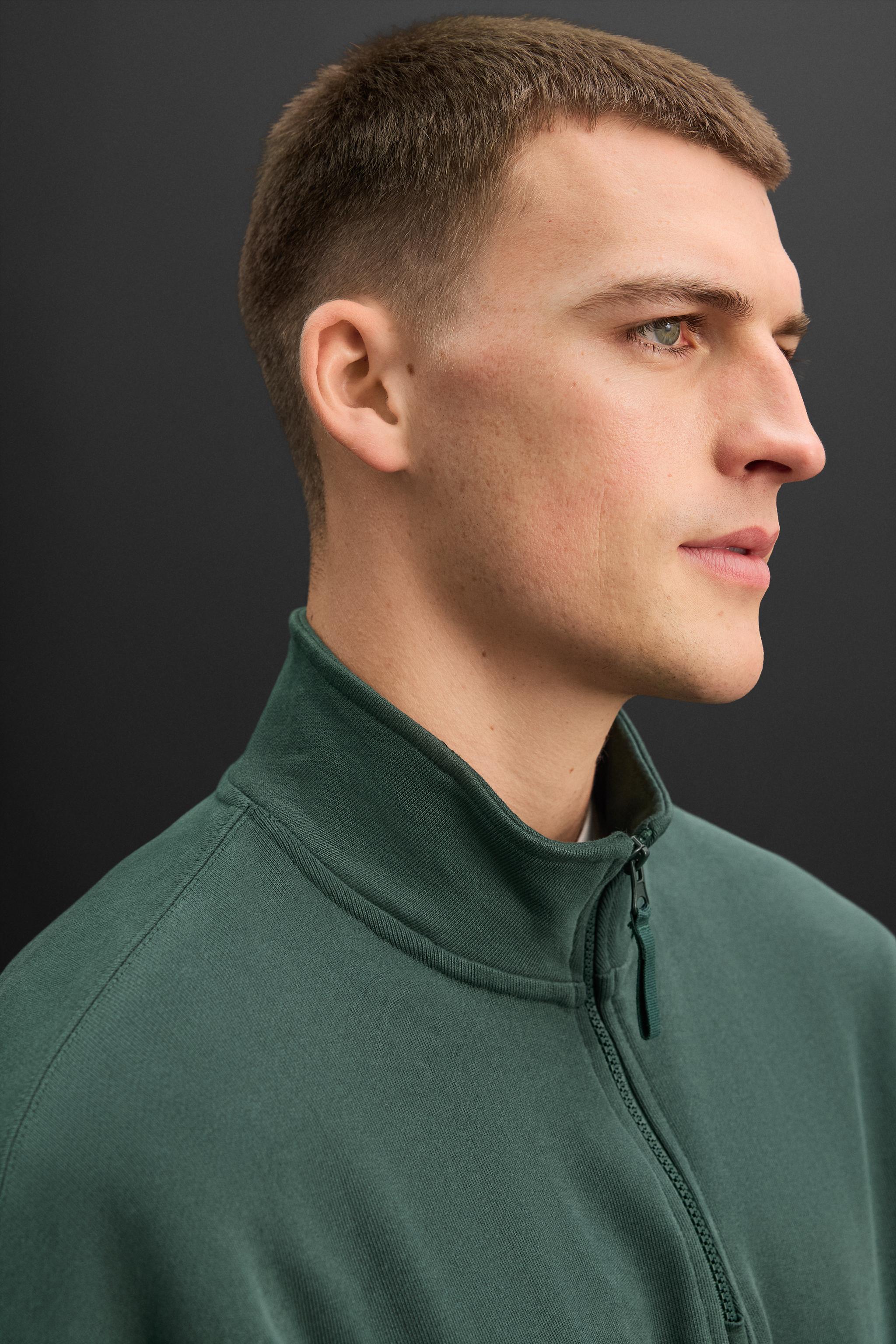 Zara QUARTER ZIP SWEATSHIRT | Yorkdale Mall
