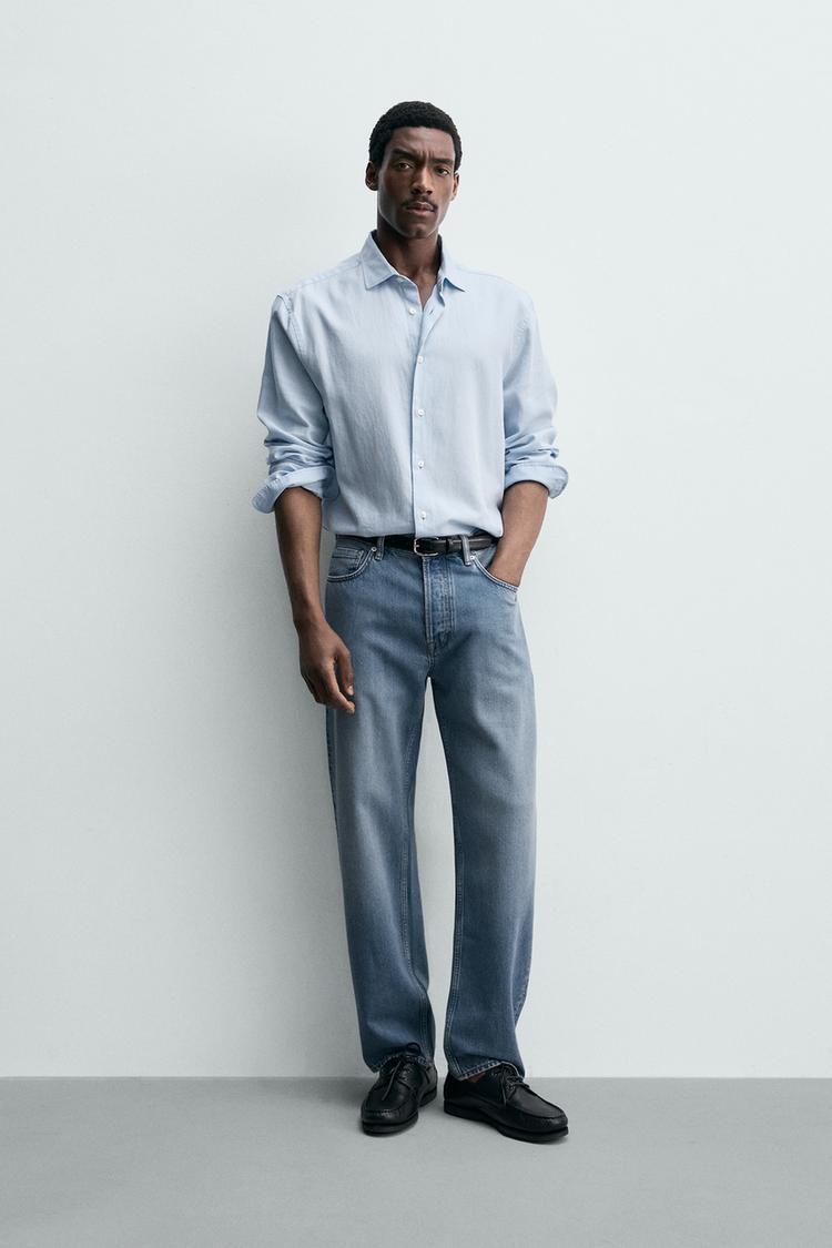 LIGHTWEIGHT COTTON - LYOCELL JEANS - Zara product image