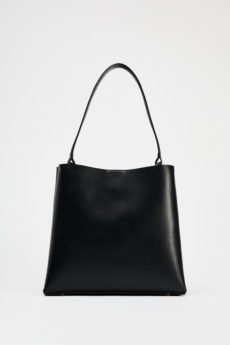 MINIMALIST BUCKET BAG - Zara product image