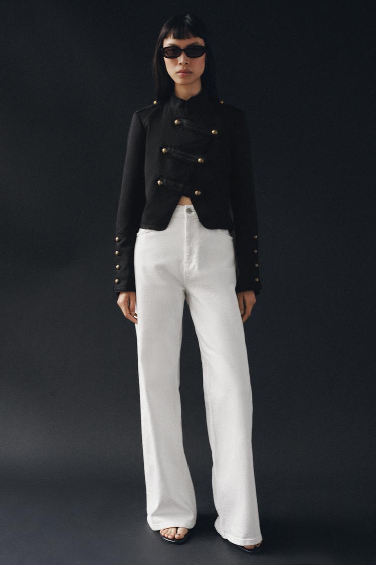 ZW COLLECTION FIREMAN CLASP JACKET - Zara product image