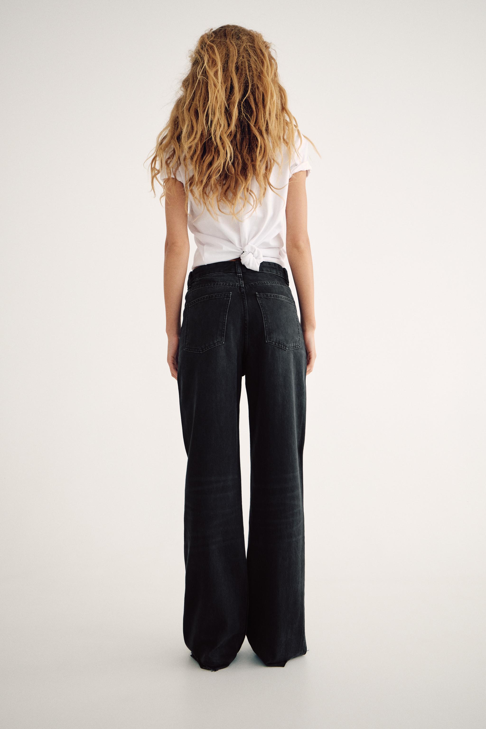 TRF HIGH RISE WIDE LEG JEANS