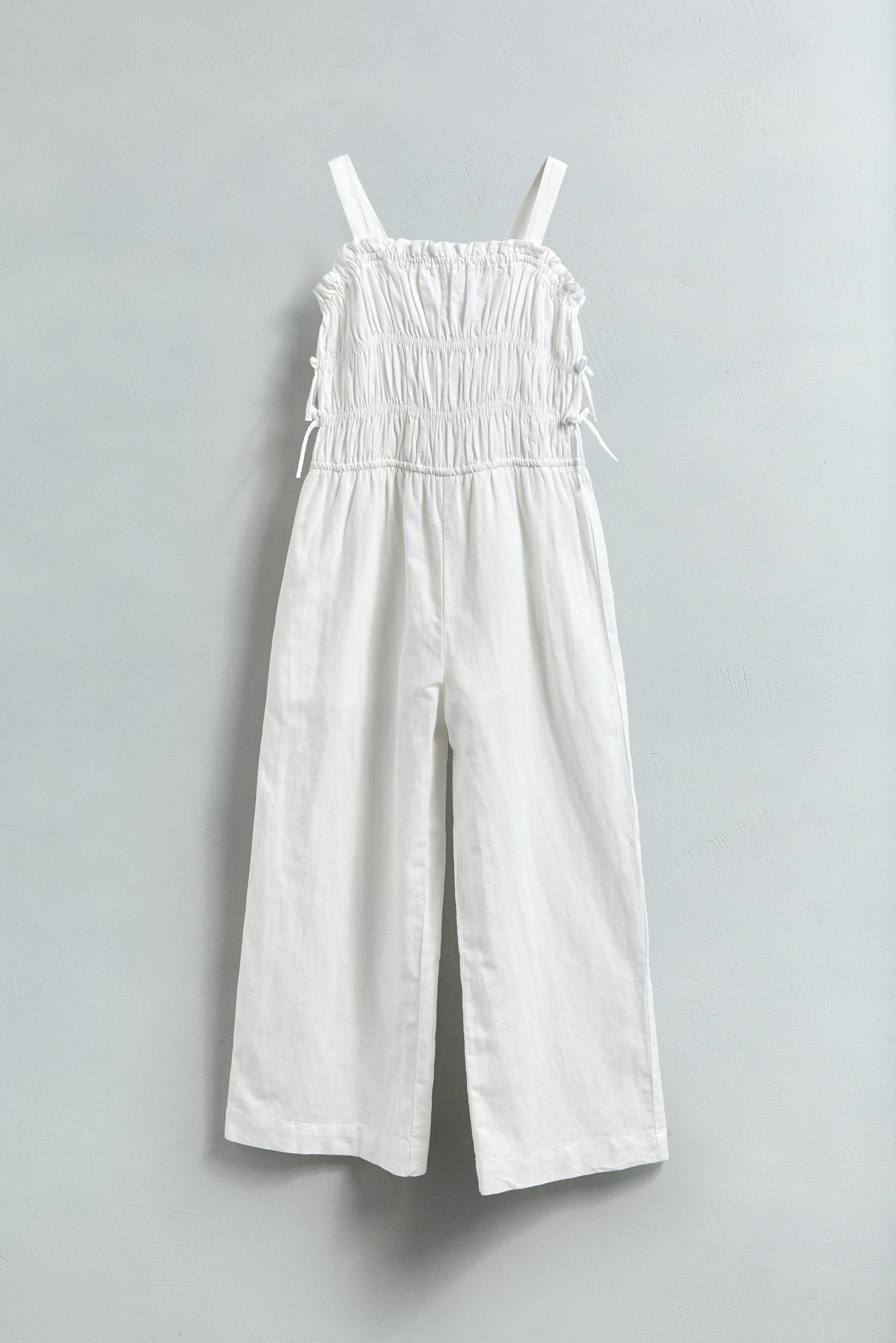 COMBINAISON LONGUE LACETS AVEC LIN