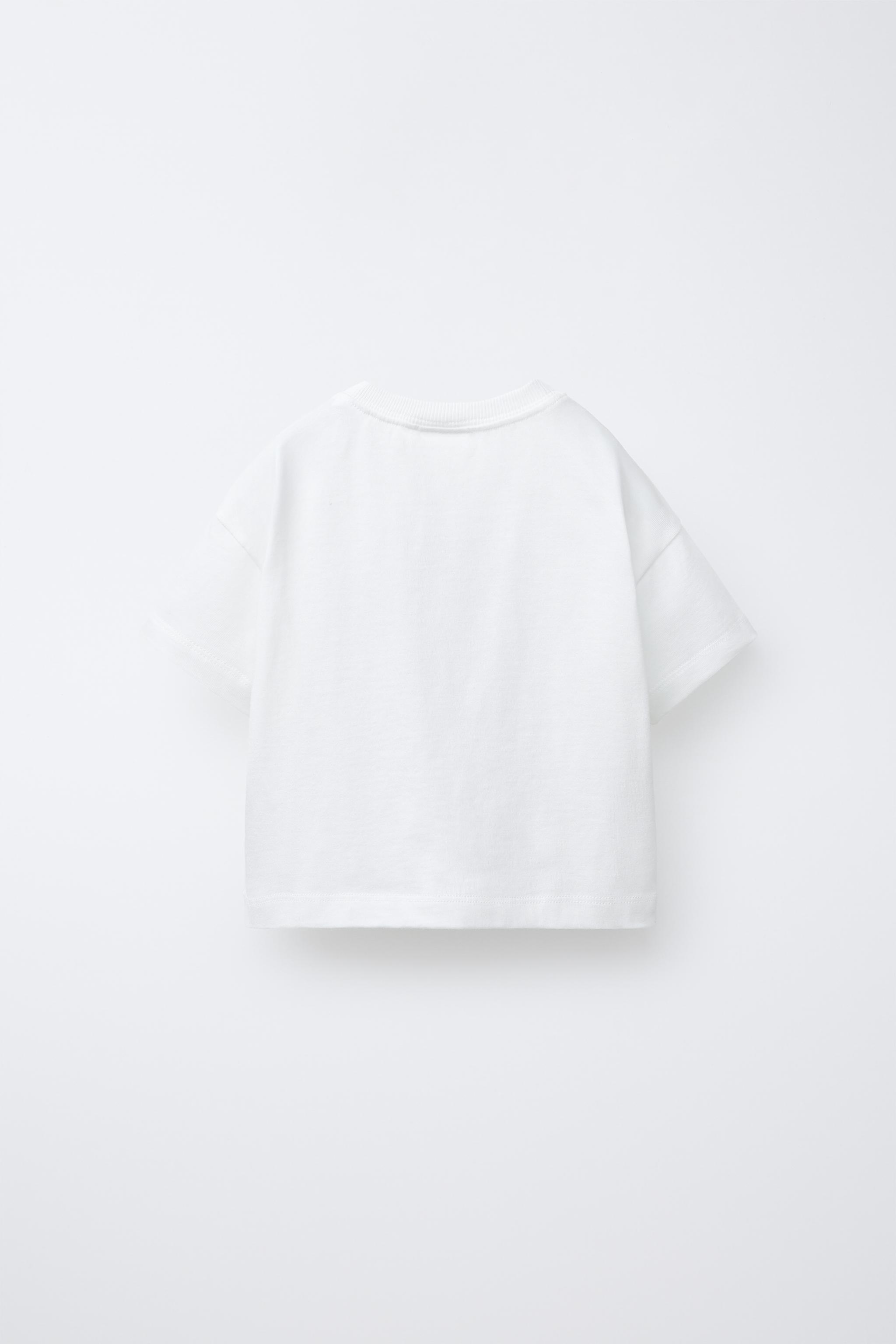 T-SHIRT APPLIQUÉ CARREAUX VICHY