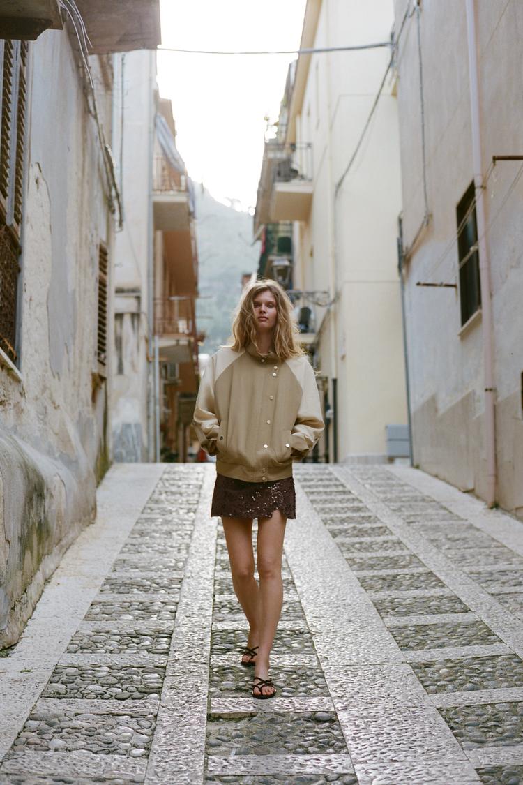 COMBINATION PUFFER JACKET - Zara product image