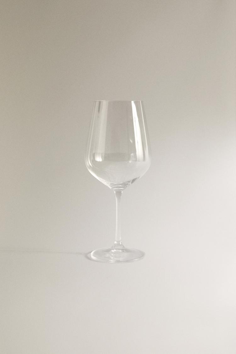 PLAIN BOHEMIA CRYSTAL WINE GLASS - Zara product image