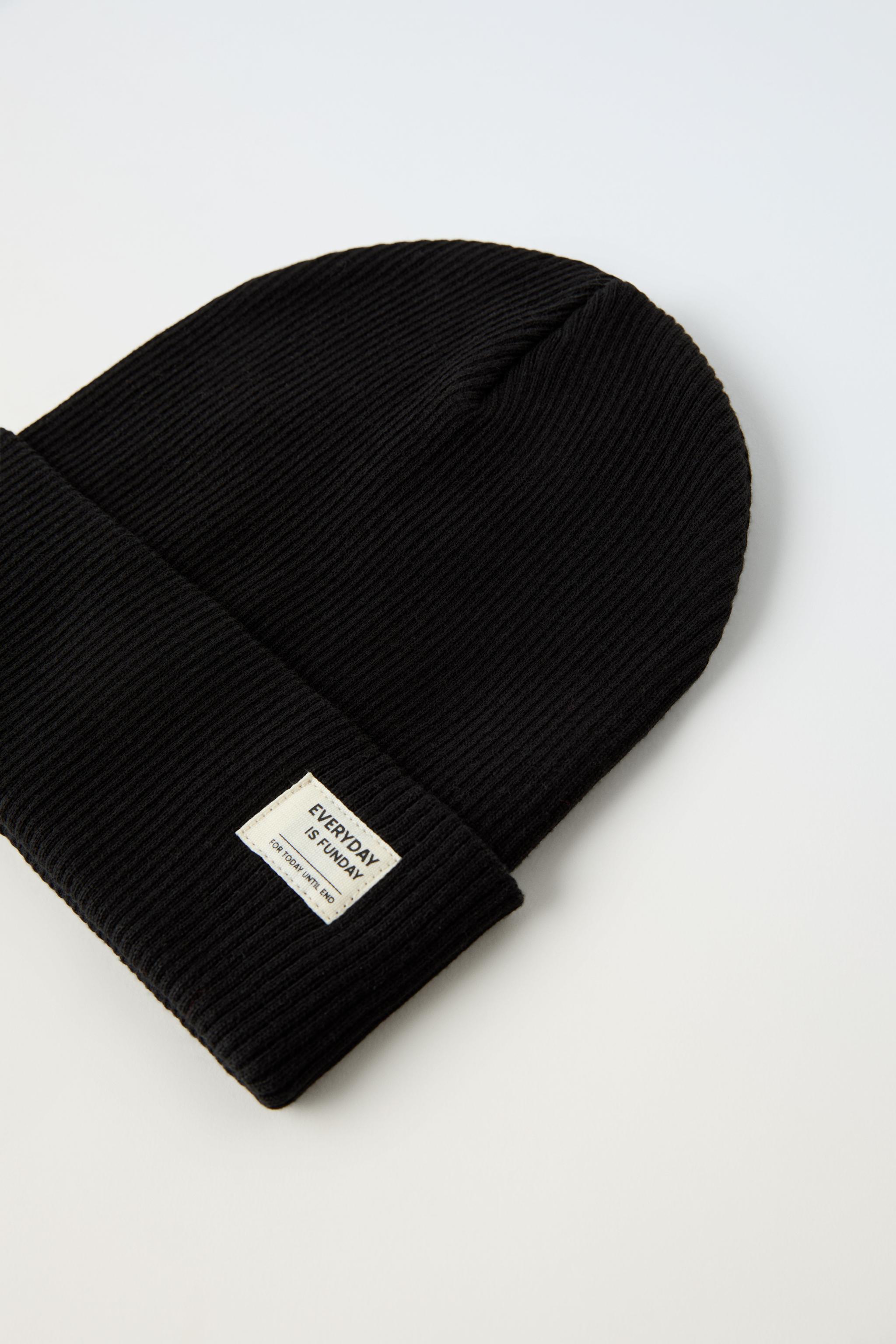 RIBBED COTTON HAT