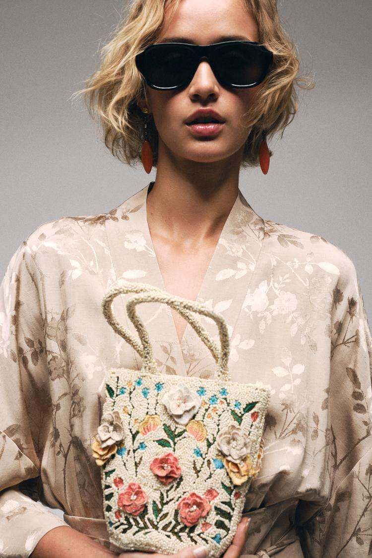 BEADED MINI HANDBAG - Zara product image