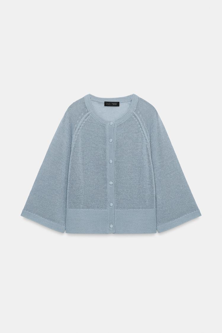 RUSTIC KNIT JACKET - Zara product image