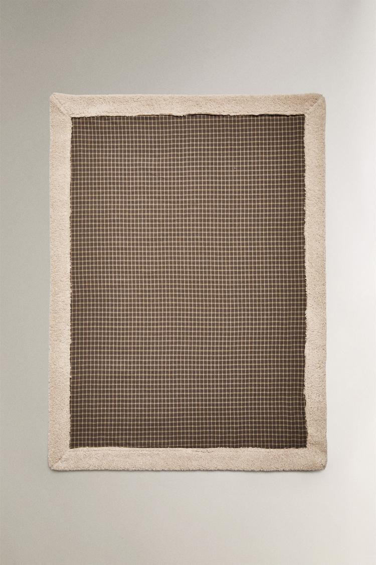 CHECKED PET BLANKET - Zara product image