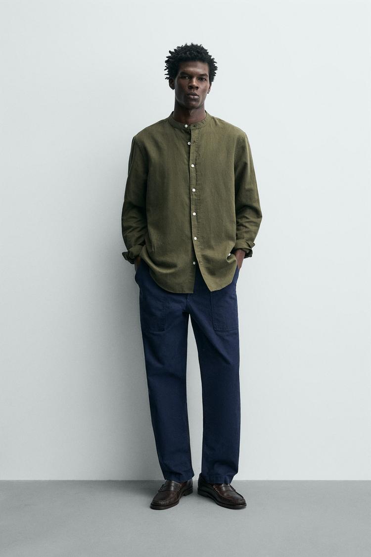 LINEN - COTTON SHIRT - Zara product image