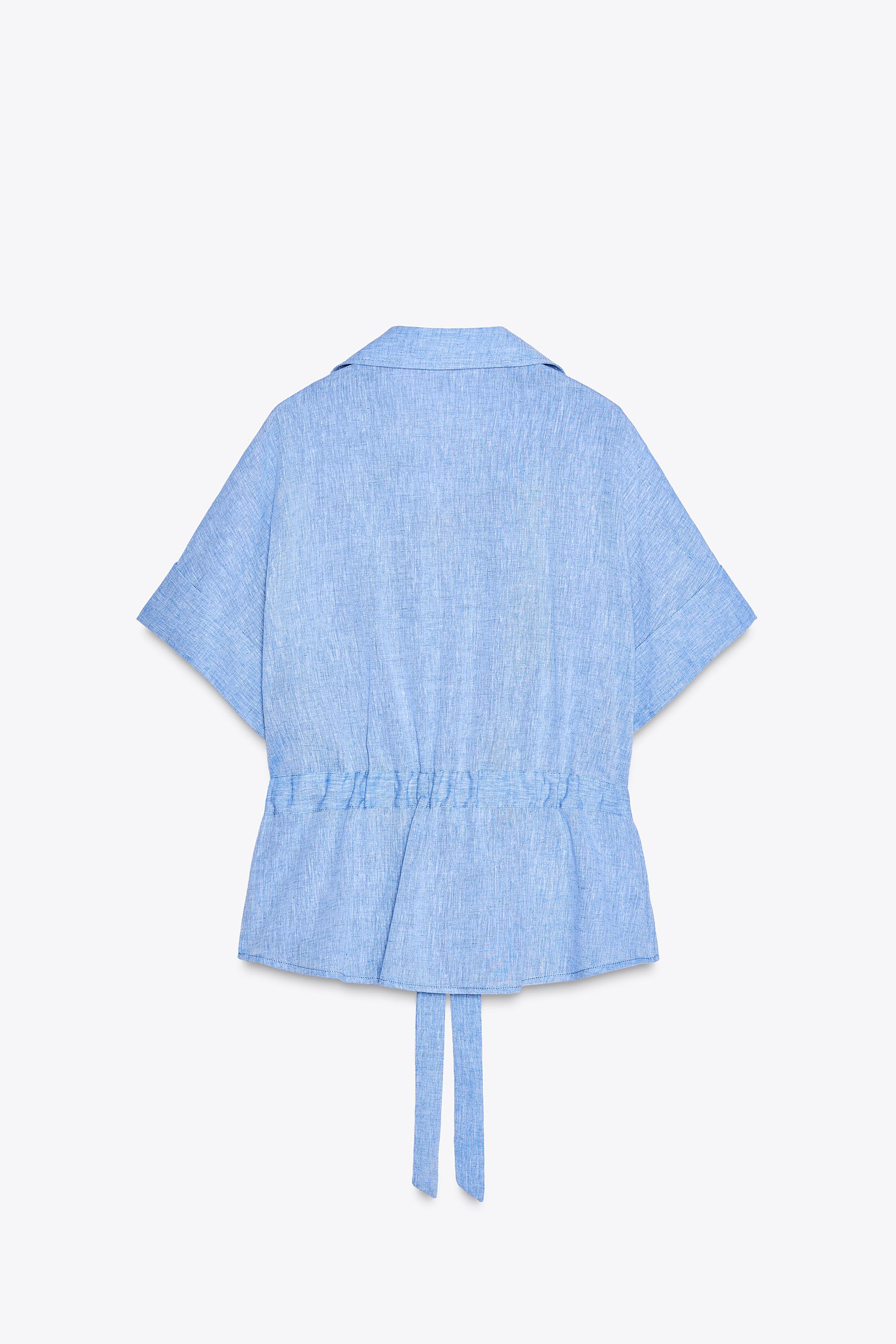 CHEMISE SAFARI AVEC LIN