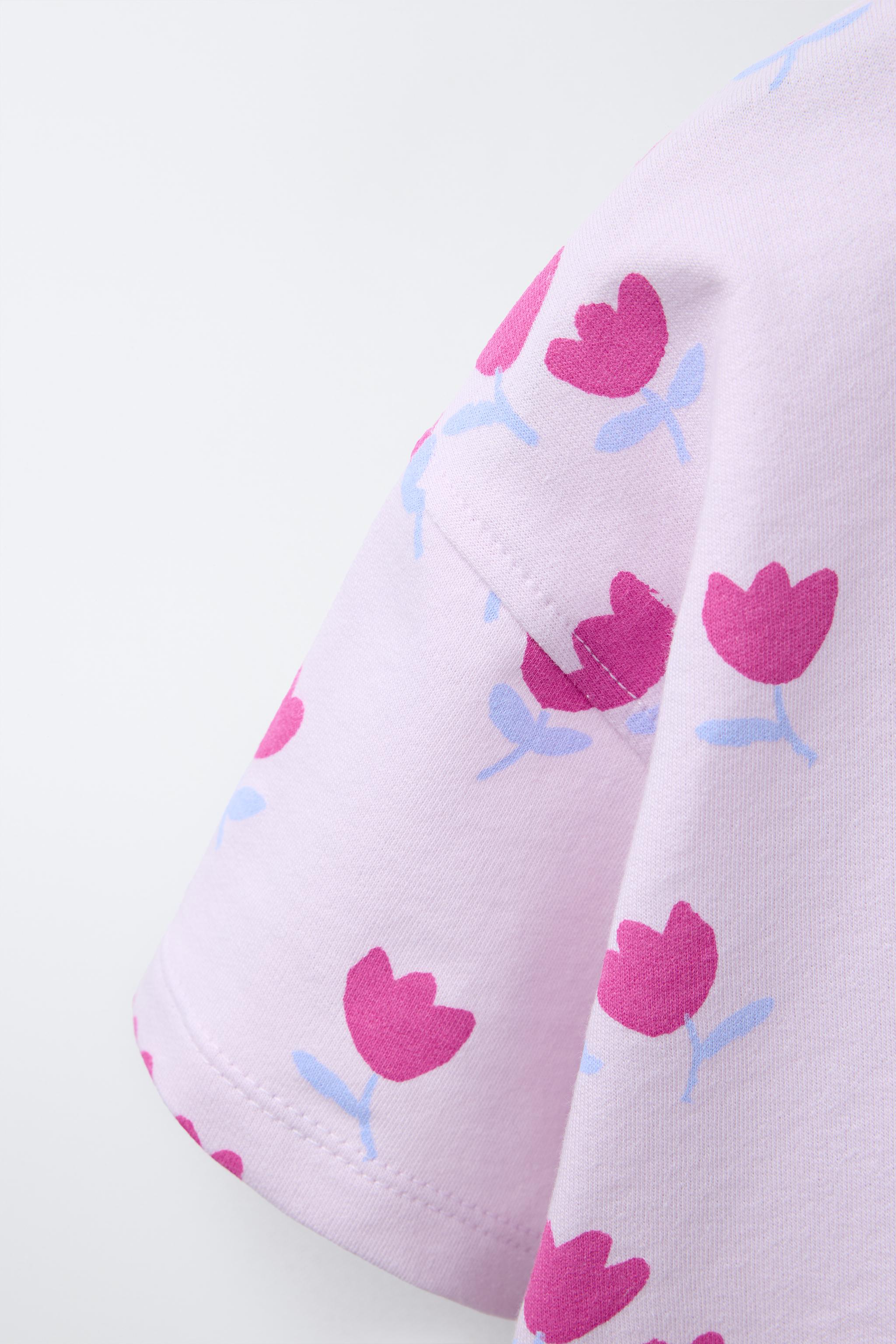 FLORAL PRINT T-SHIRT