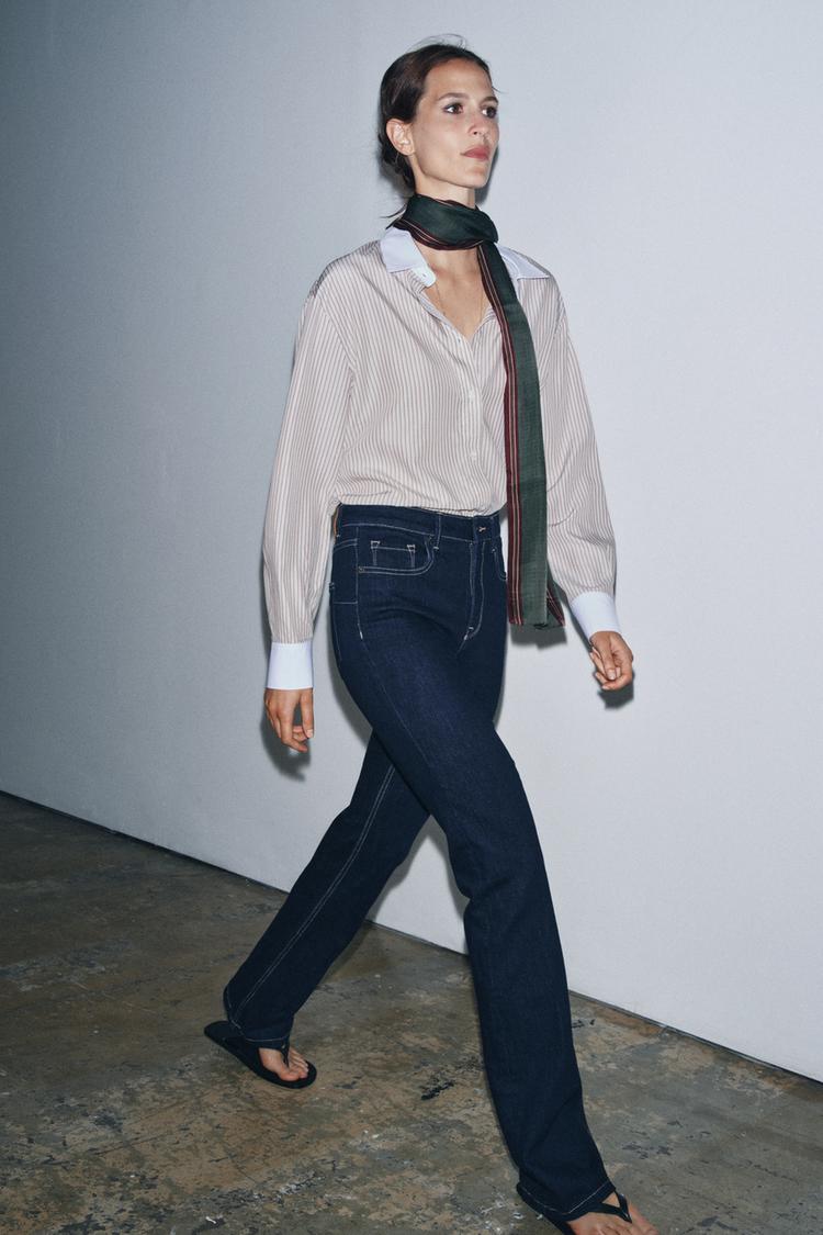 PRINTED SATIN SCARF - Zara product image