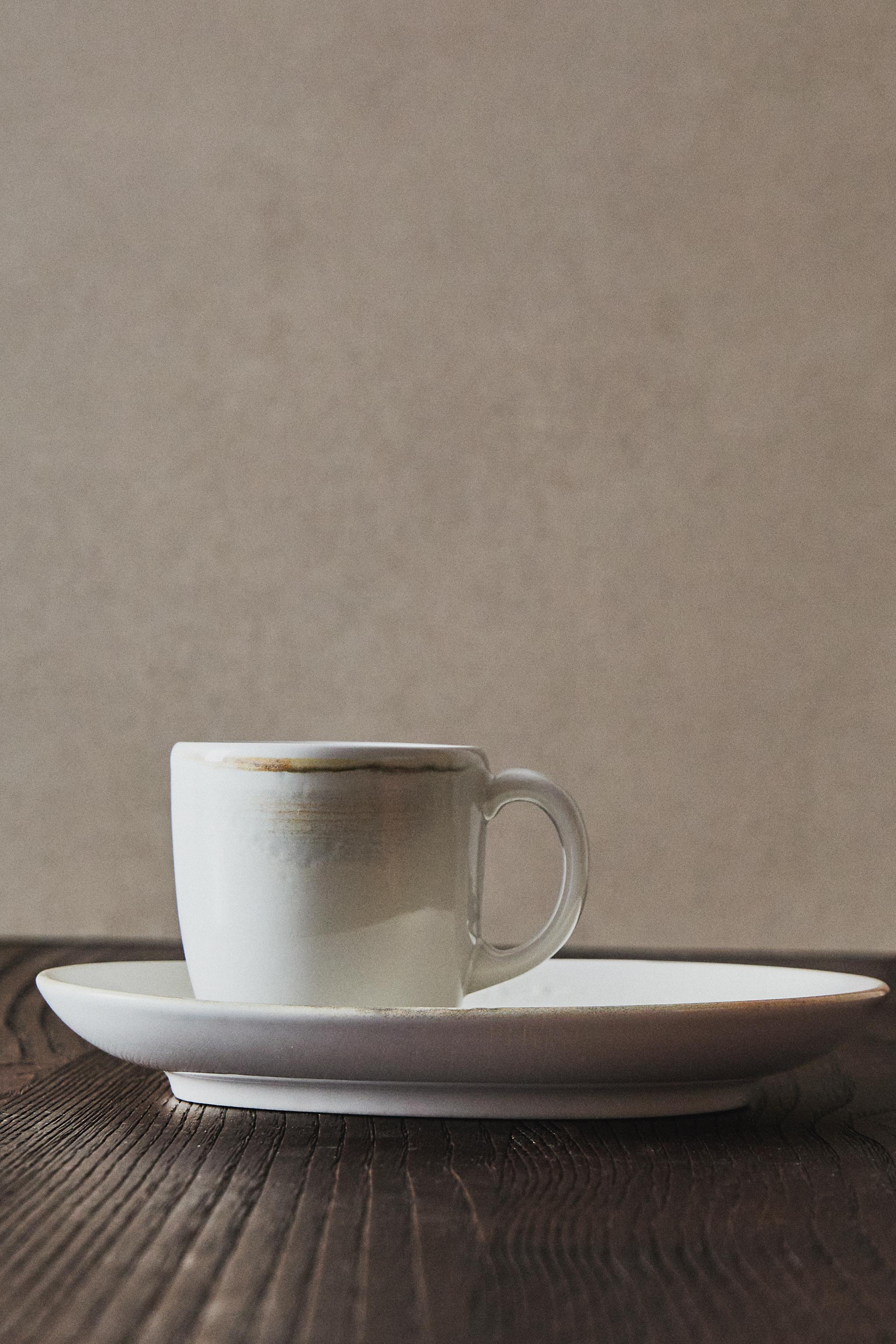 COFFEE CUP AND SAUCER