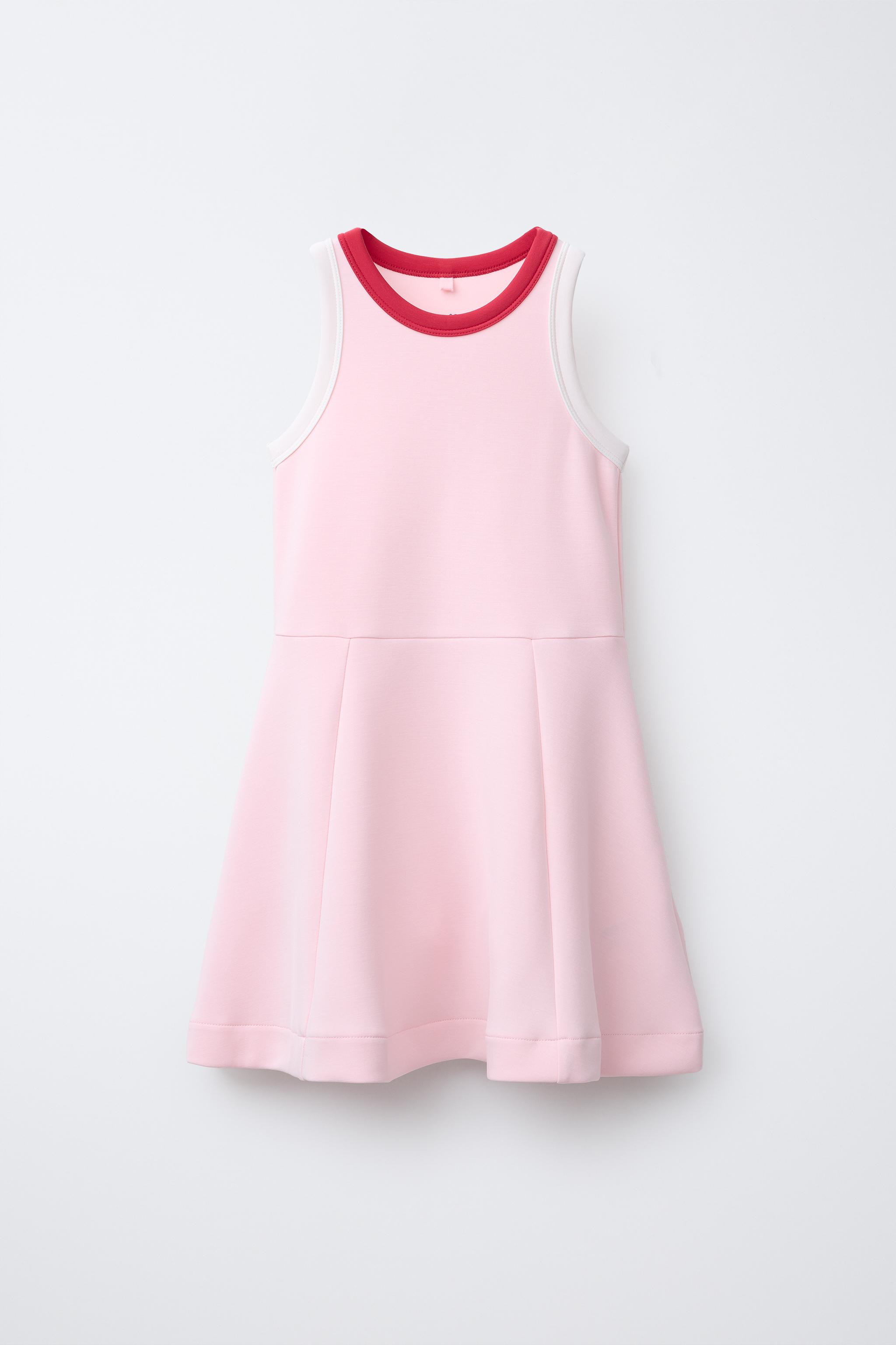 ROBE CONTRASTE AVEC MODAL