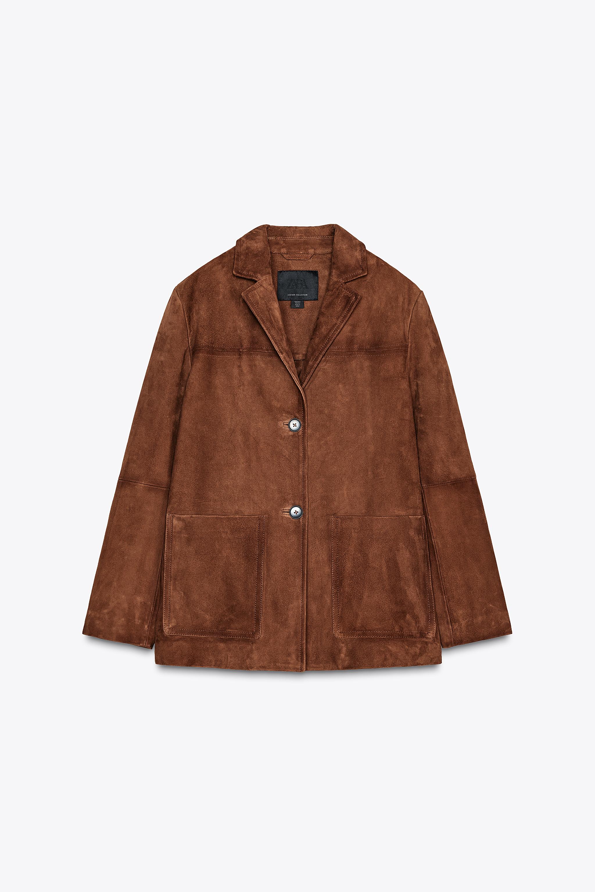 BLAZER OVERSIZE DAIM 100 % ZW COLLECTION LIMITED EDITION