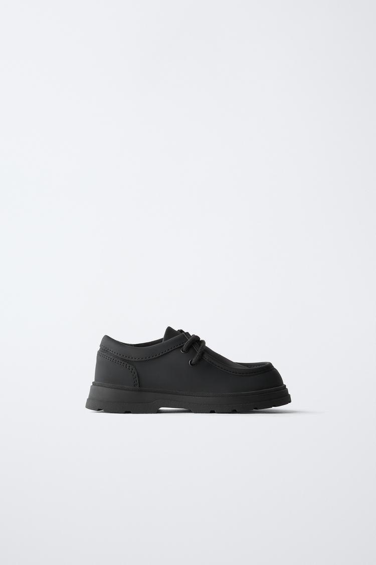 MOC TOE SHOES WITH BINDING - Zara product image