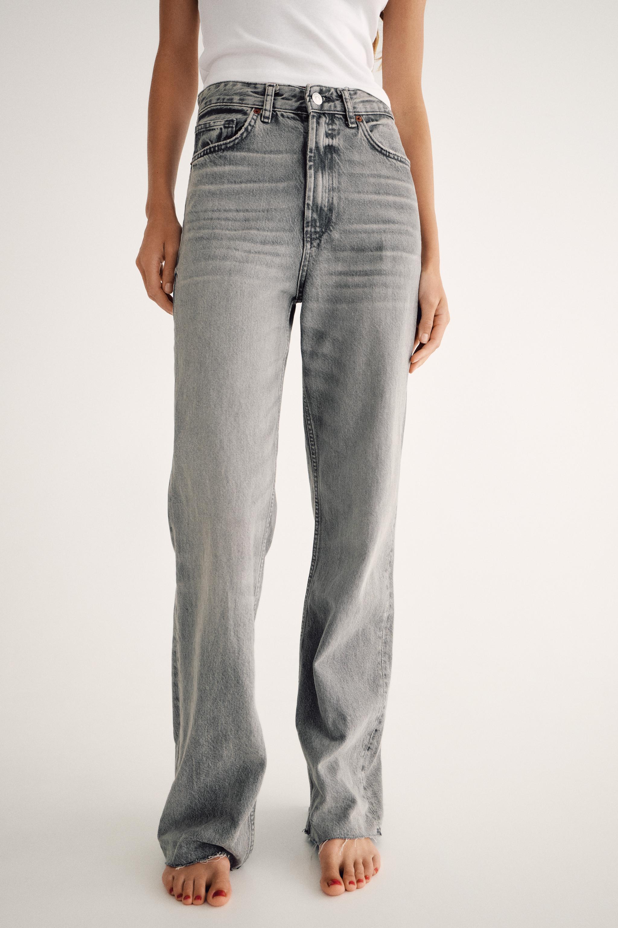 TRF HIGH RISE WIDE LEG JEANS