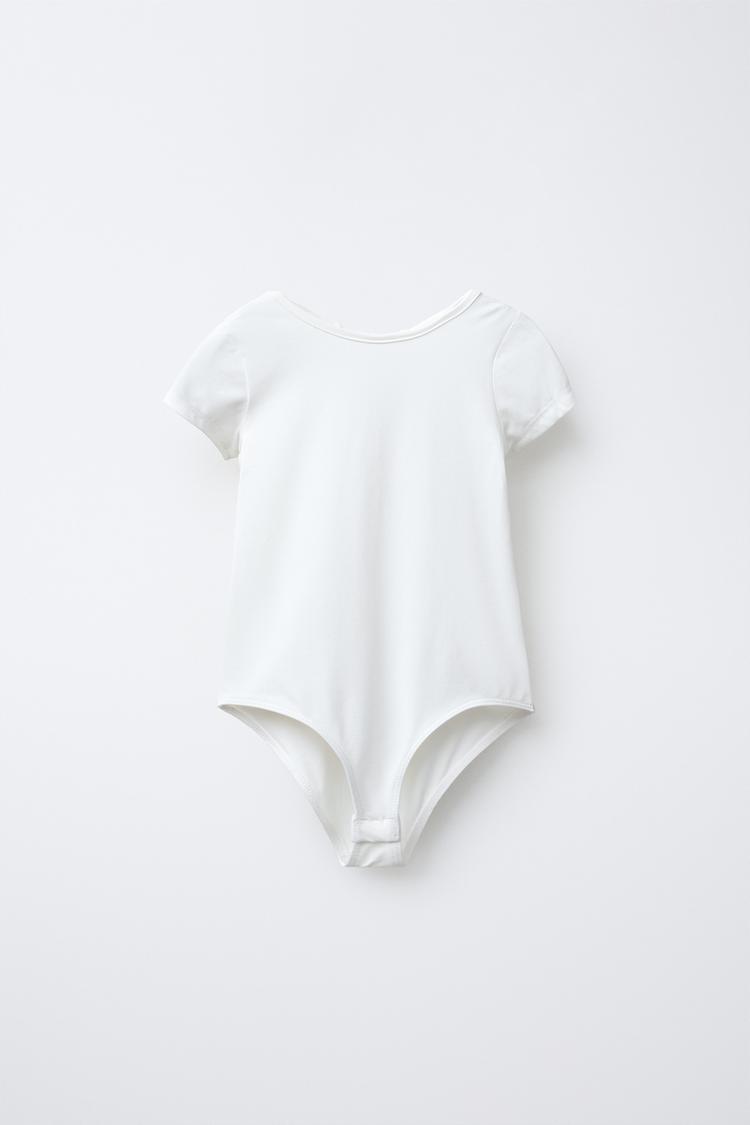 POLYAMIDE KNOTTED CUT OUT BODYSUIT - Zara product image