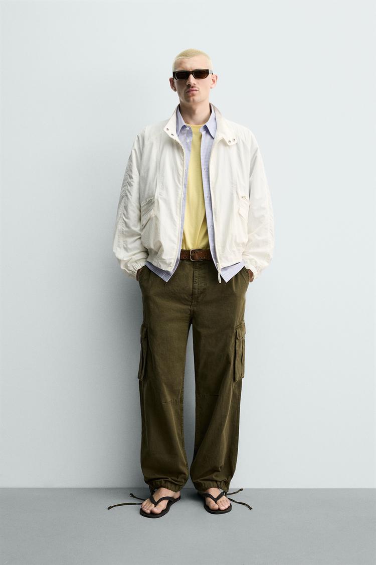 RELAXED FIT TECHNICAL JACKET - Zara product image