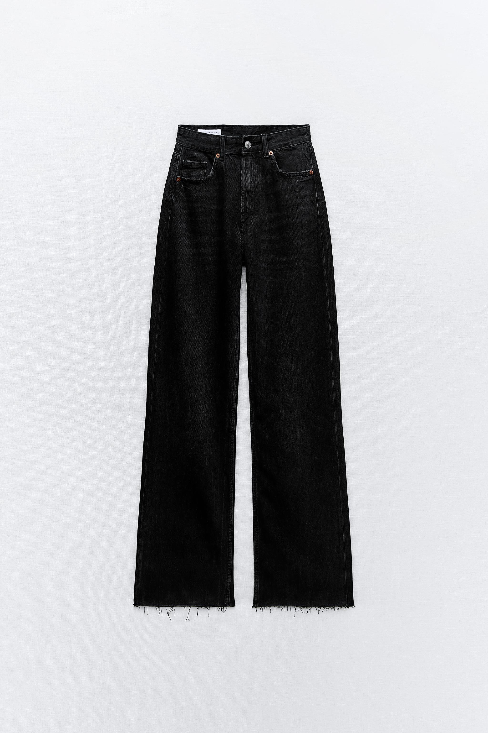 TRF HIGH RISE WIDE LEG JEANS