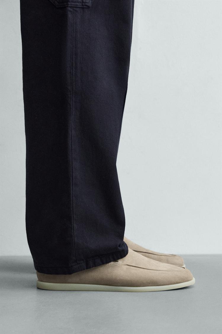 CASUAL LEATHER LOAFERS - Zara product image