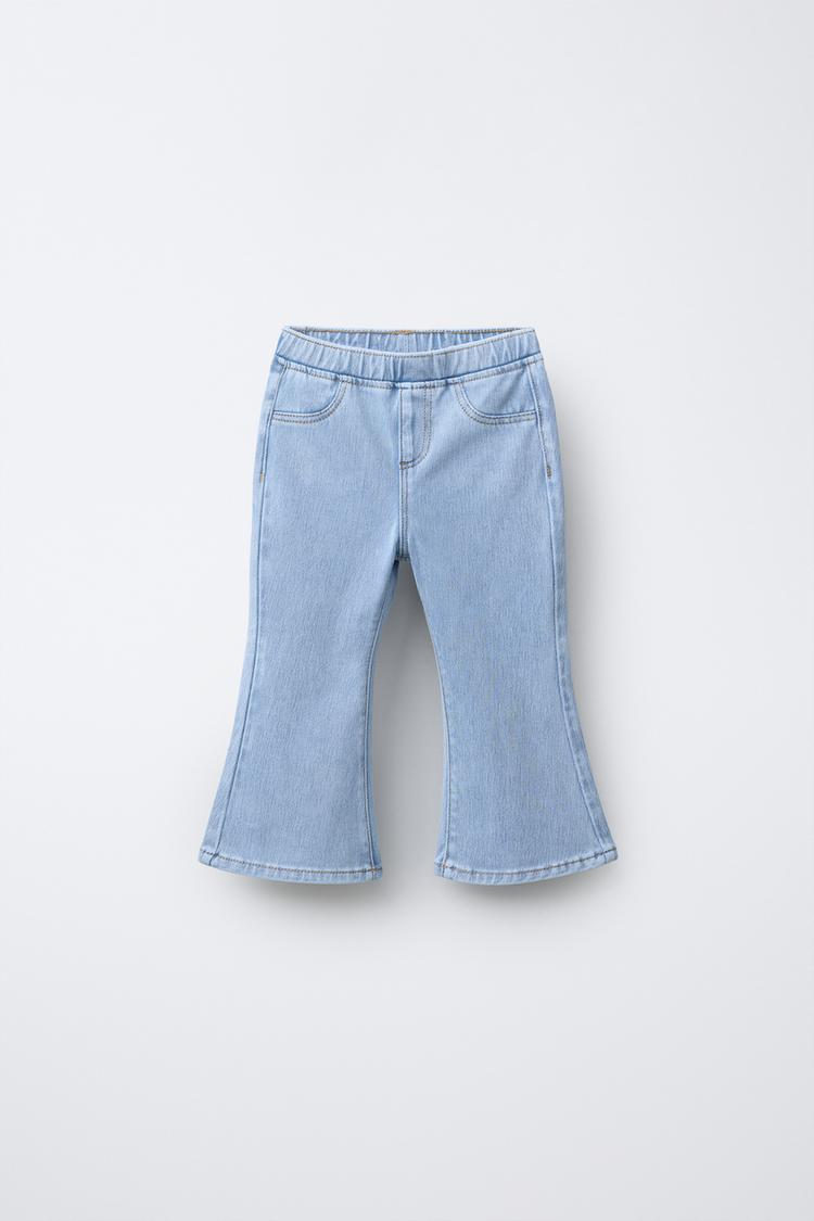 FLARE DENIM LEGGINGS