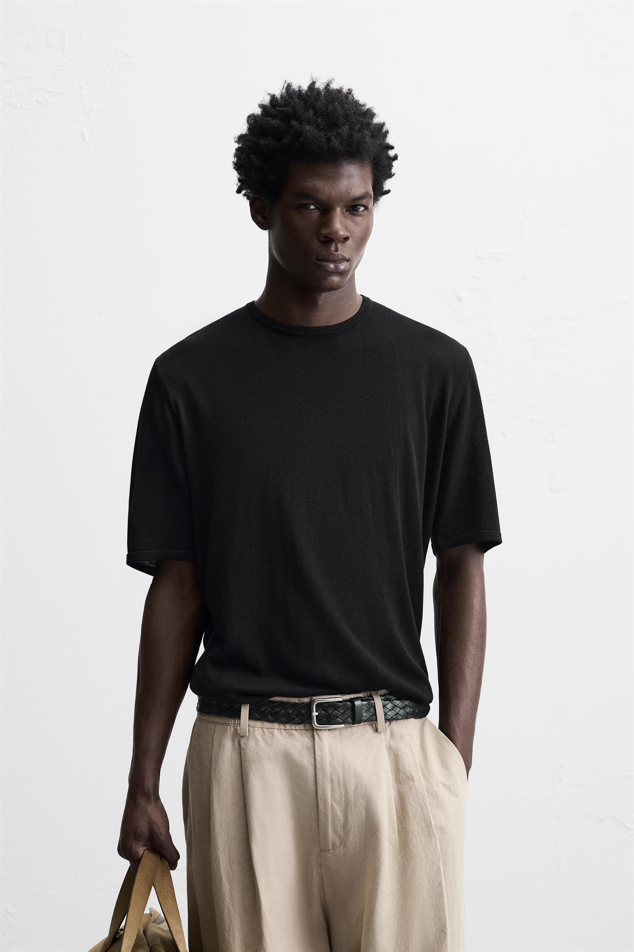 T-SHIRT FLUIDE EN MAILLE