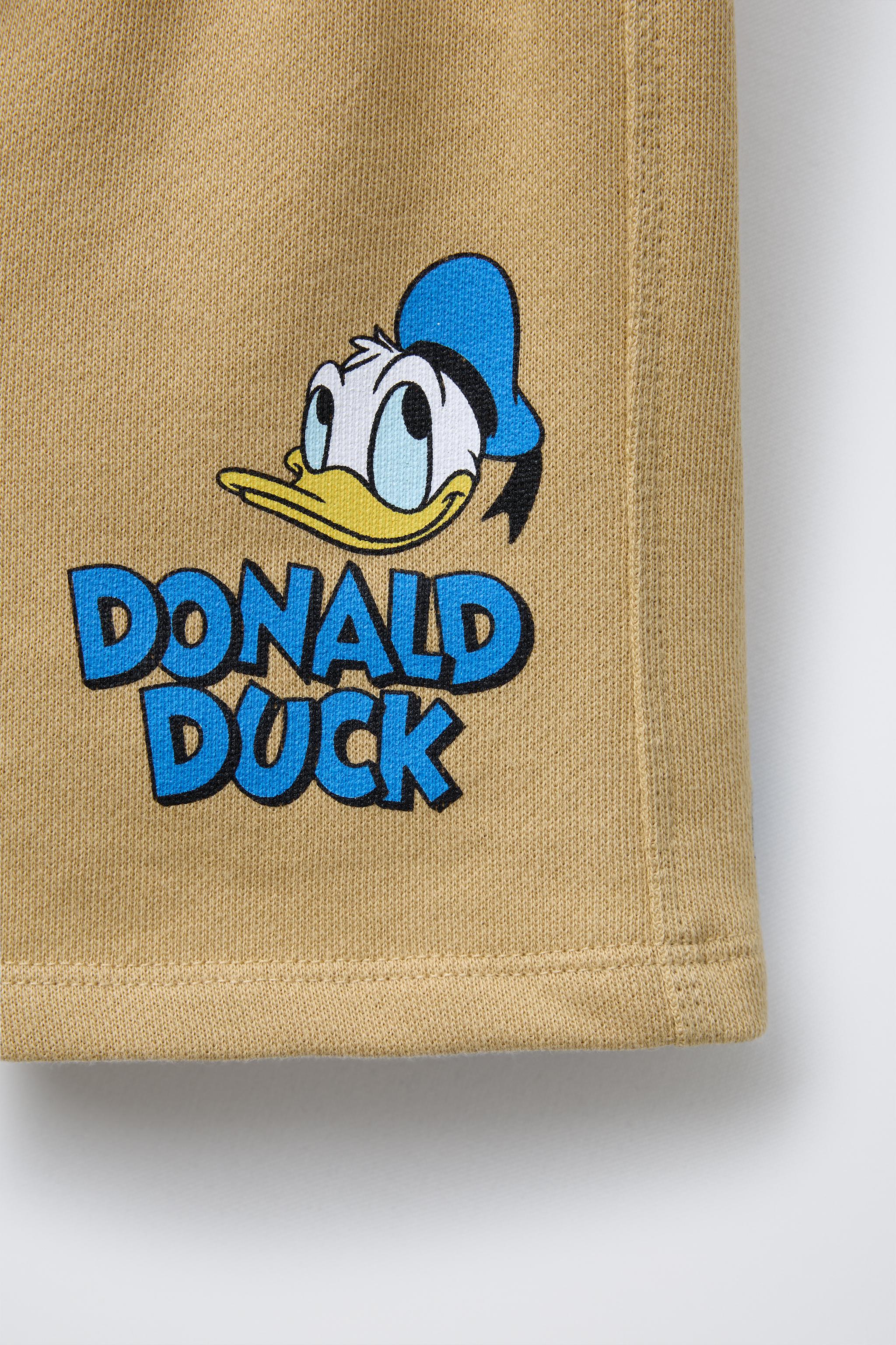 DONALD DUCK © DISNEY PRINTED FLEECE SHORTS