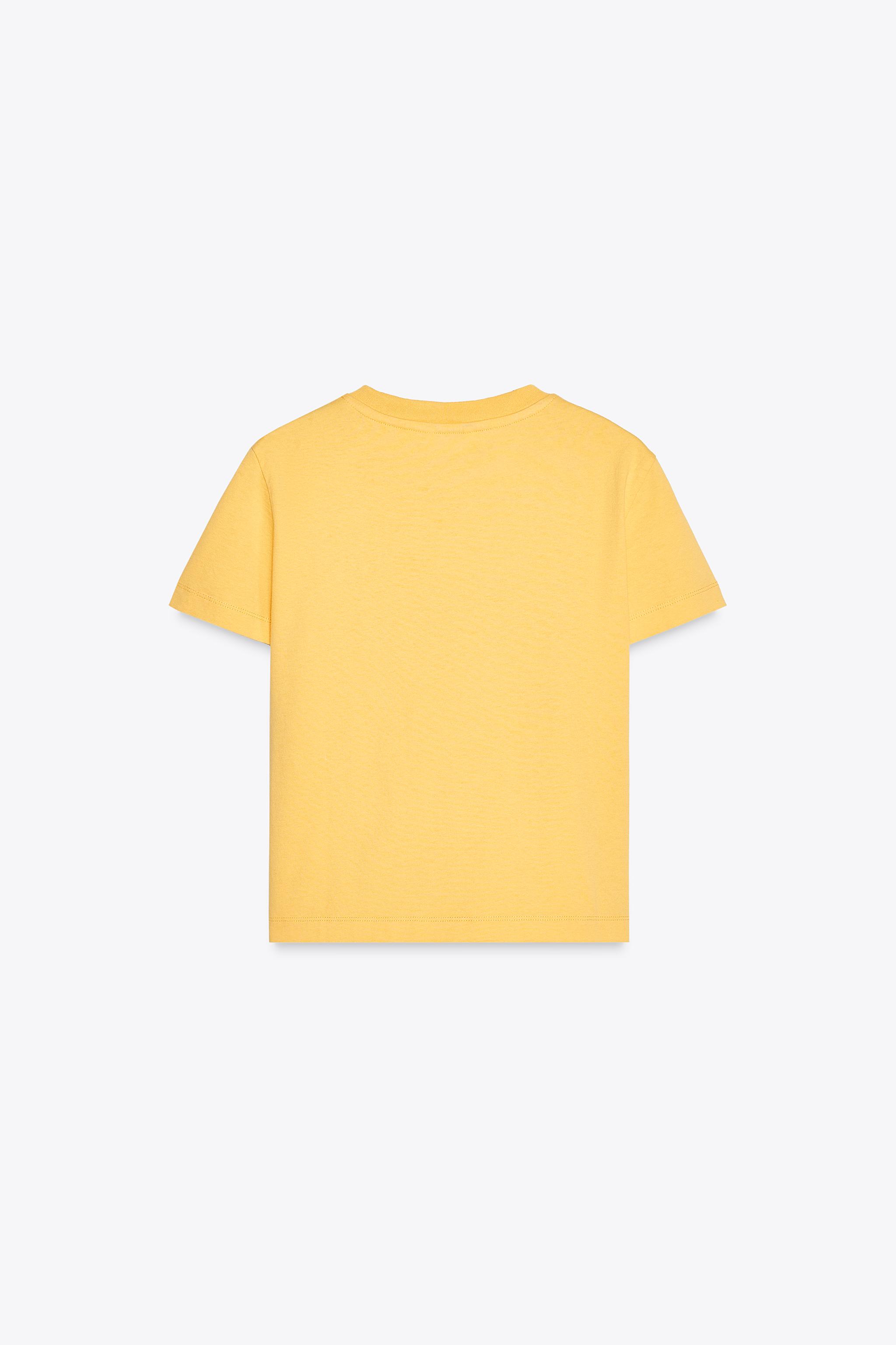 T-SHIRT DÉLAVÉ AVEC INSCRIPTION