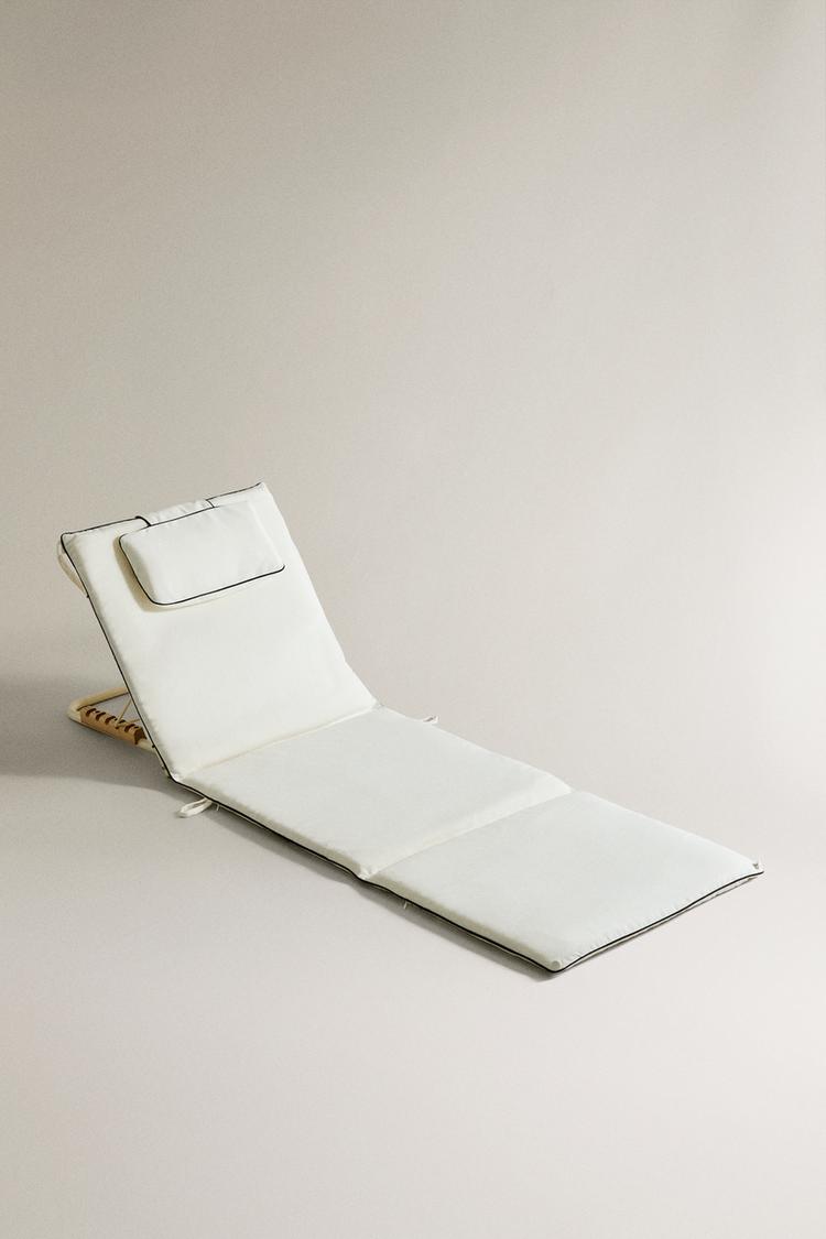 FOLDABLE BEACH FLOOR LOUNGER - Zara product image