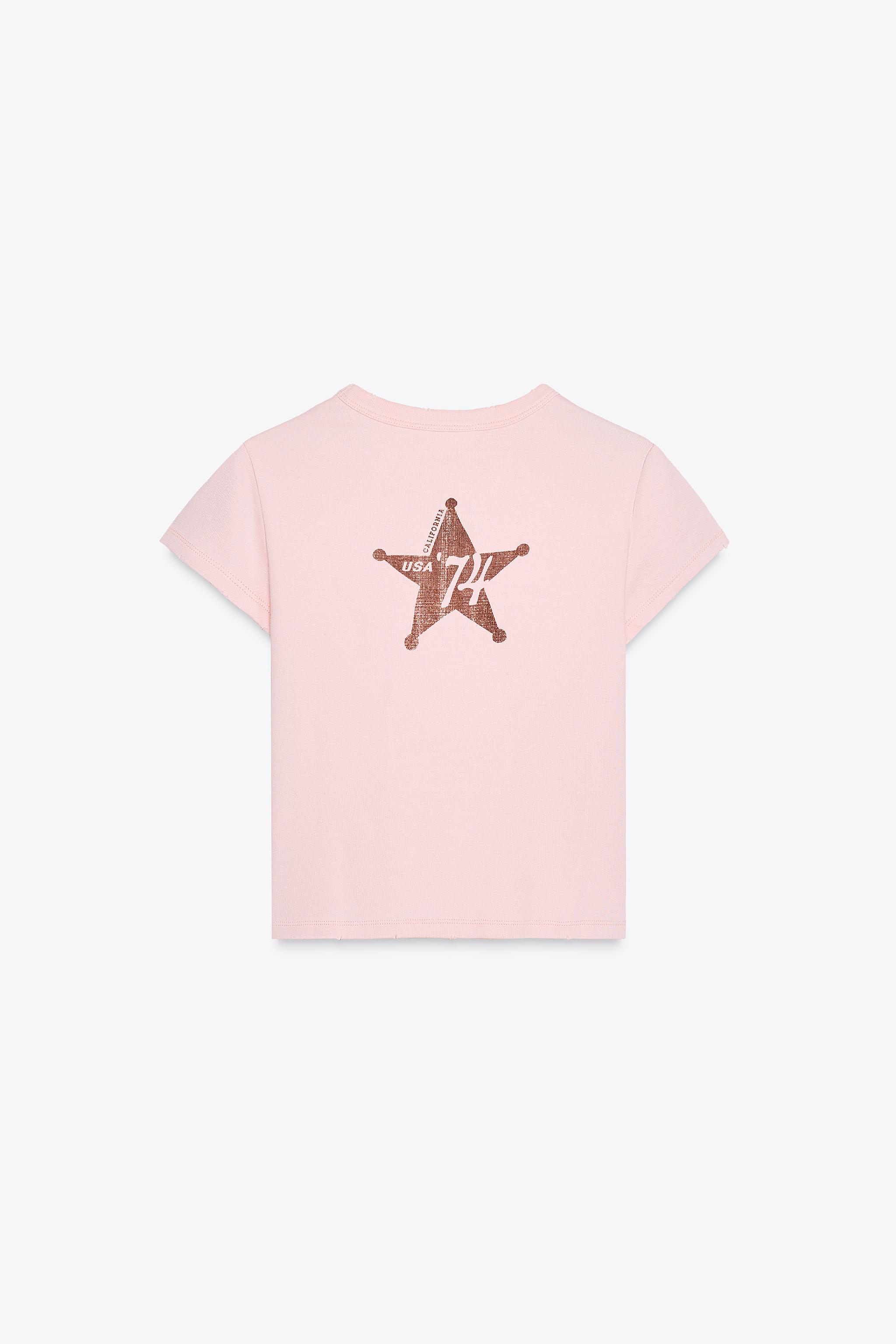 COTTON MODAL TEXT T-SHIRT