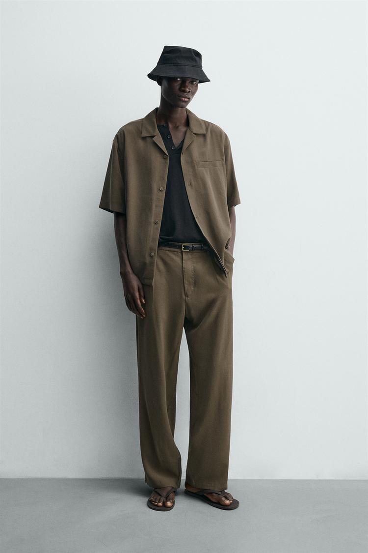 FLOWY RELAXED FIT PANTS - Zara product image