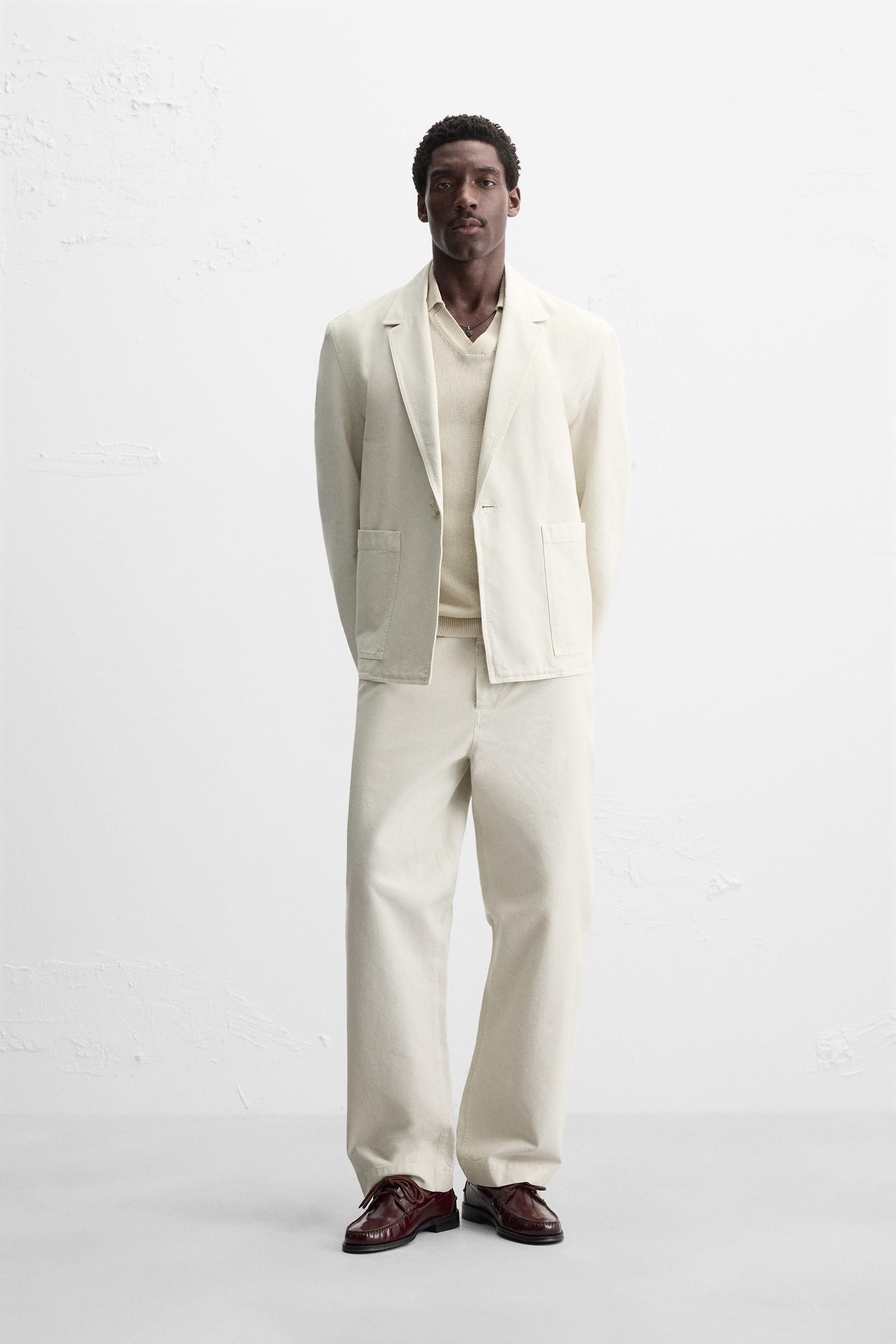 RELAXED FIT SUIT BLAZER