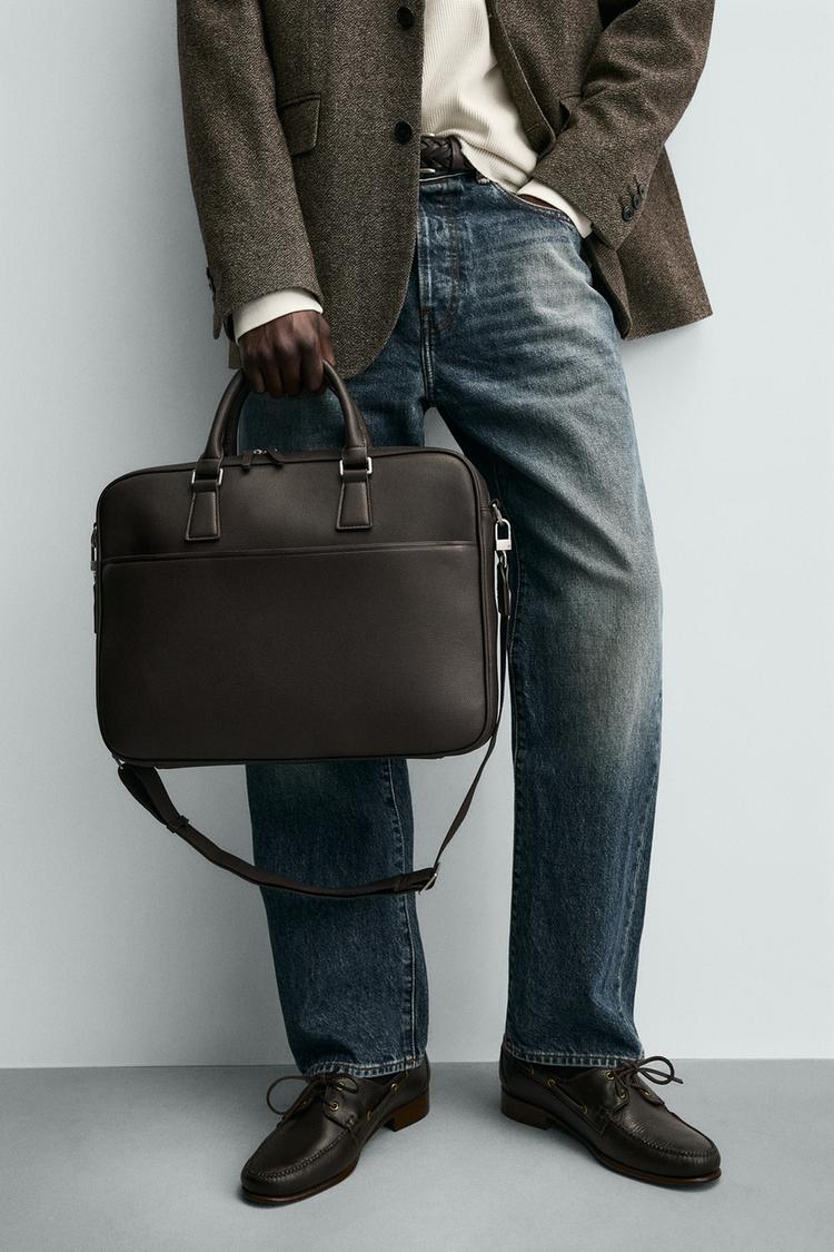TEXTURED BRIEFCASE - Zara product image