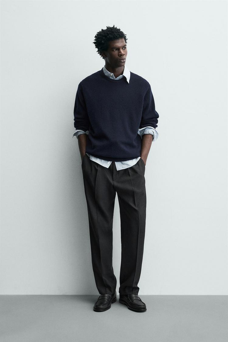 PLEATED REGULAR FIT PANTS - Zara product image
