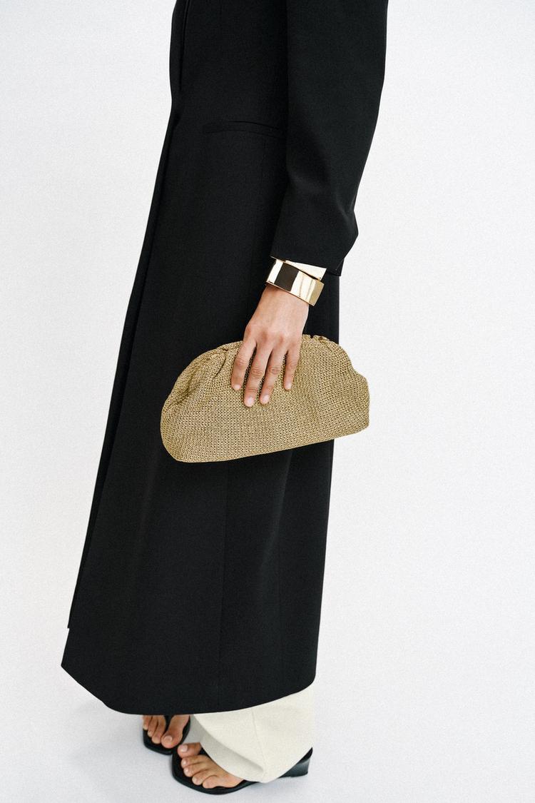 WOVEN CLUTCH BAG - Zara product image