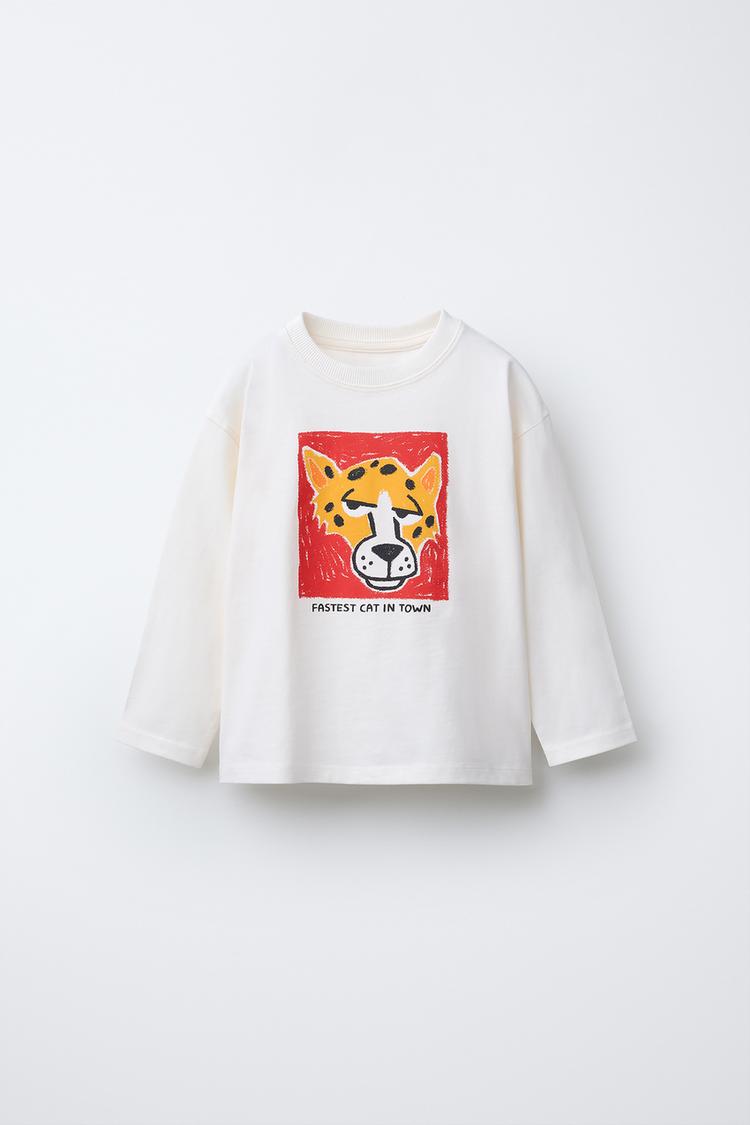 ANIMAL PRINT T-SHIRT