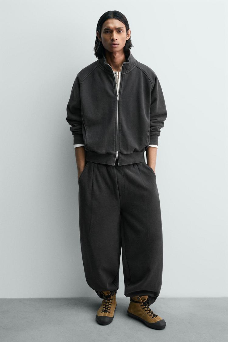 LEATHER HIGH-TOP SNEAKERS LIMITED EDITION - Zara product image