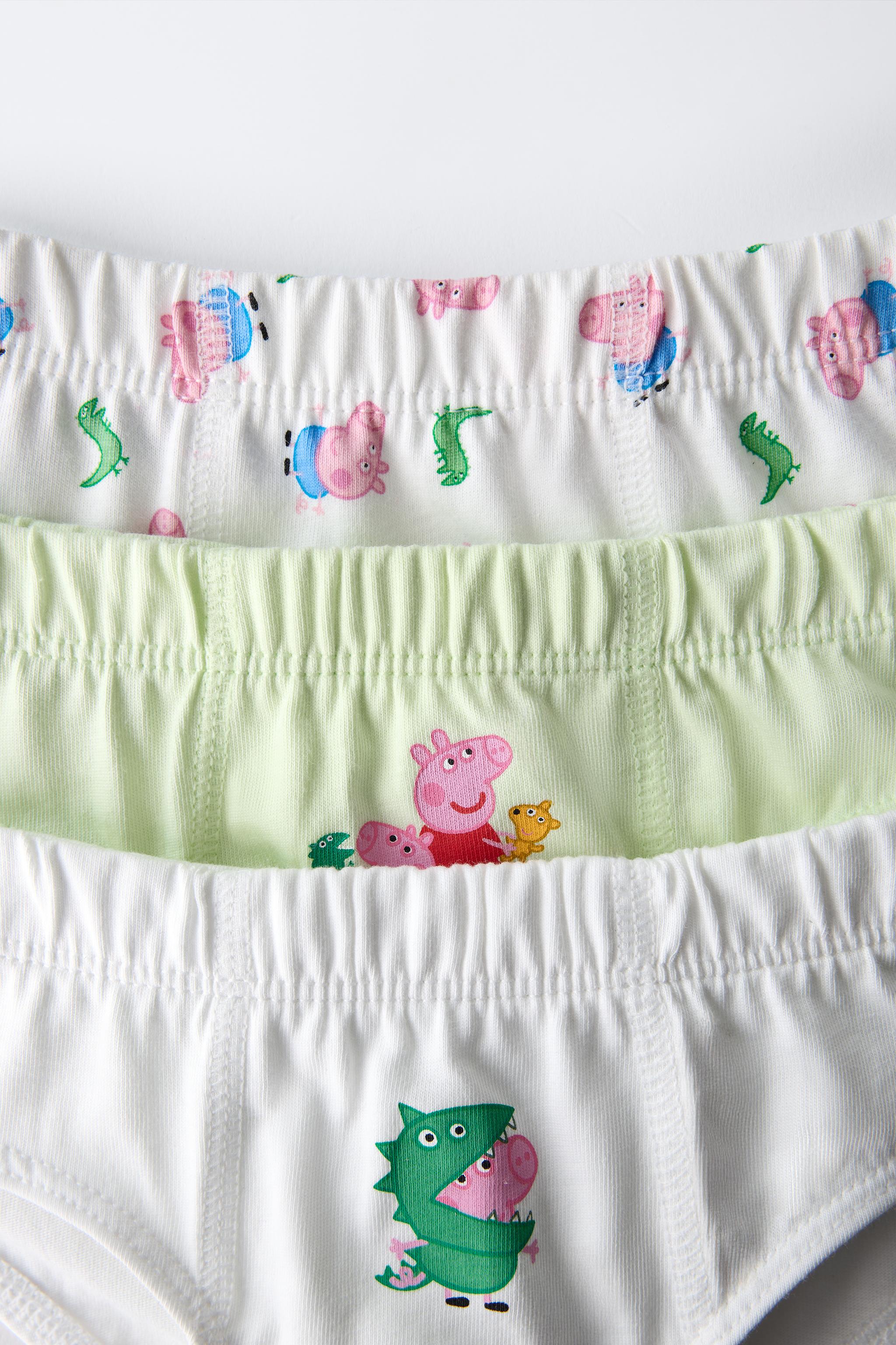 2-6 ANS/ LOT DE TROIS SLIPS PEPPA PIG ™