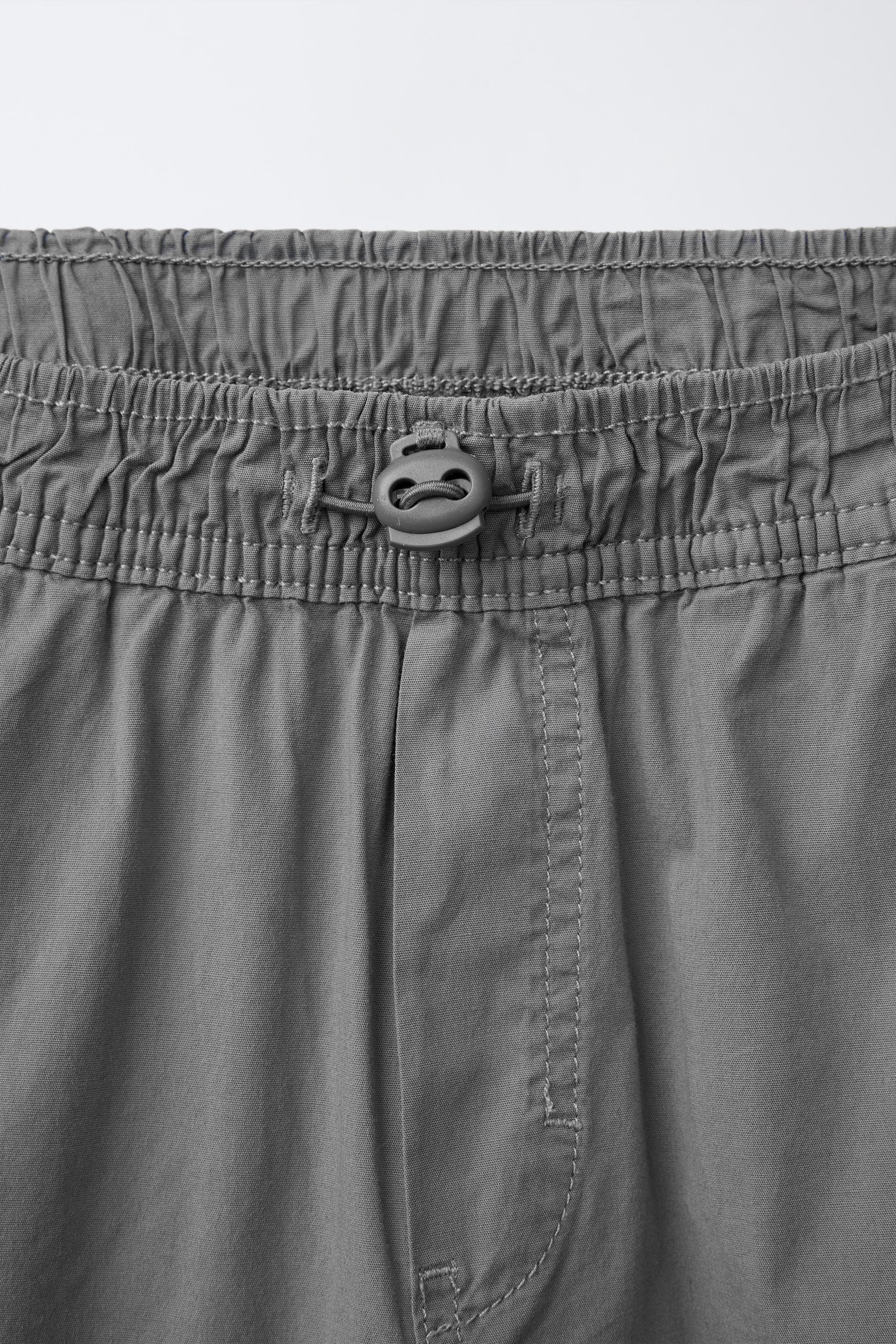 PANTALON DE JOGGING EN POPELINE